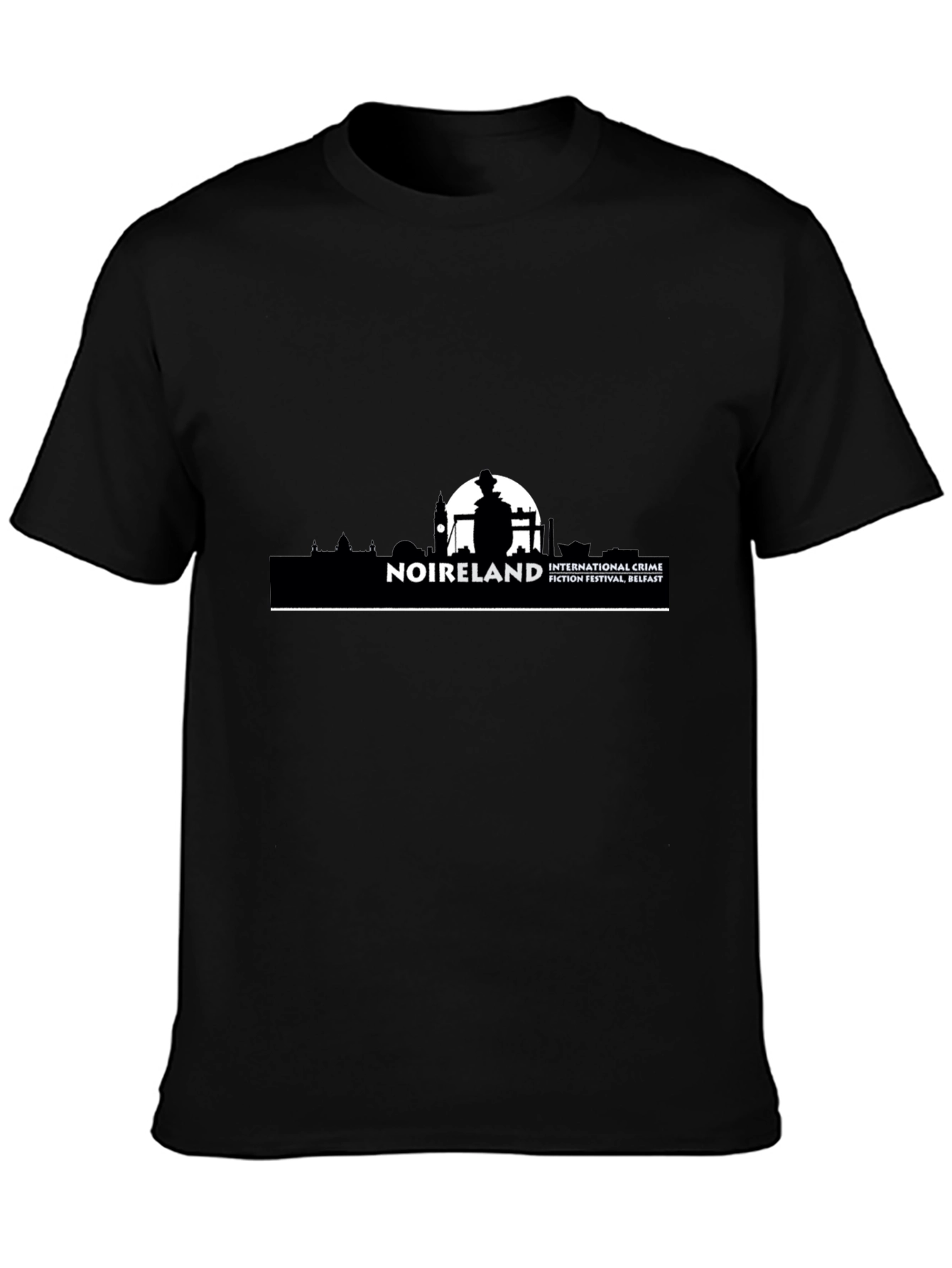 Noireland Crime Fiction Festival Black T-Shirt