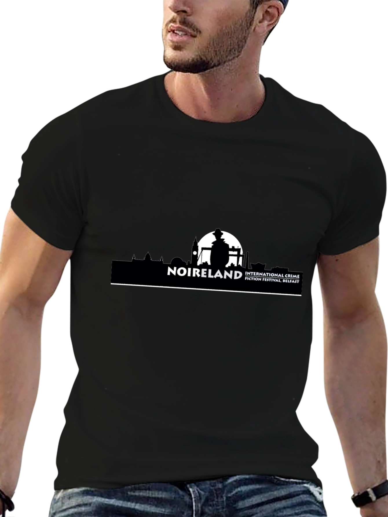Noireland Crime Fiction Festival Black T-Shirt