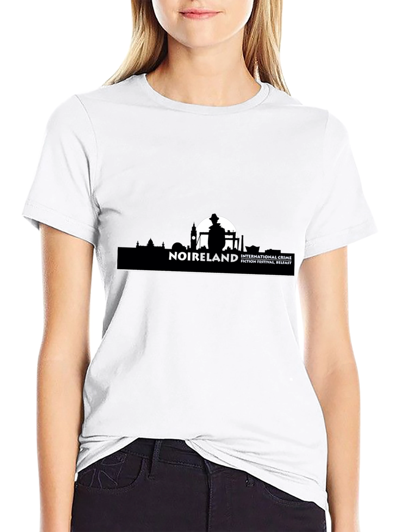 Noireland Crime Fiction Festival Black T-Shirt