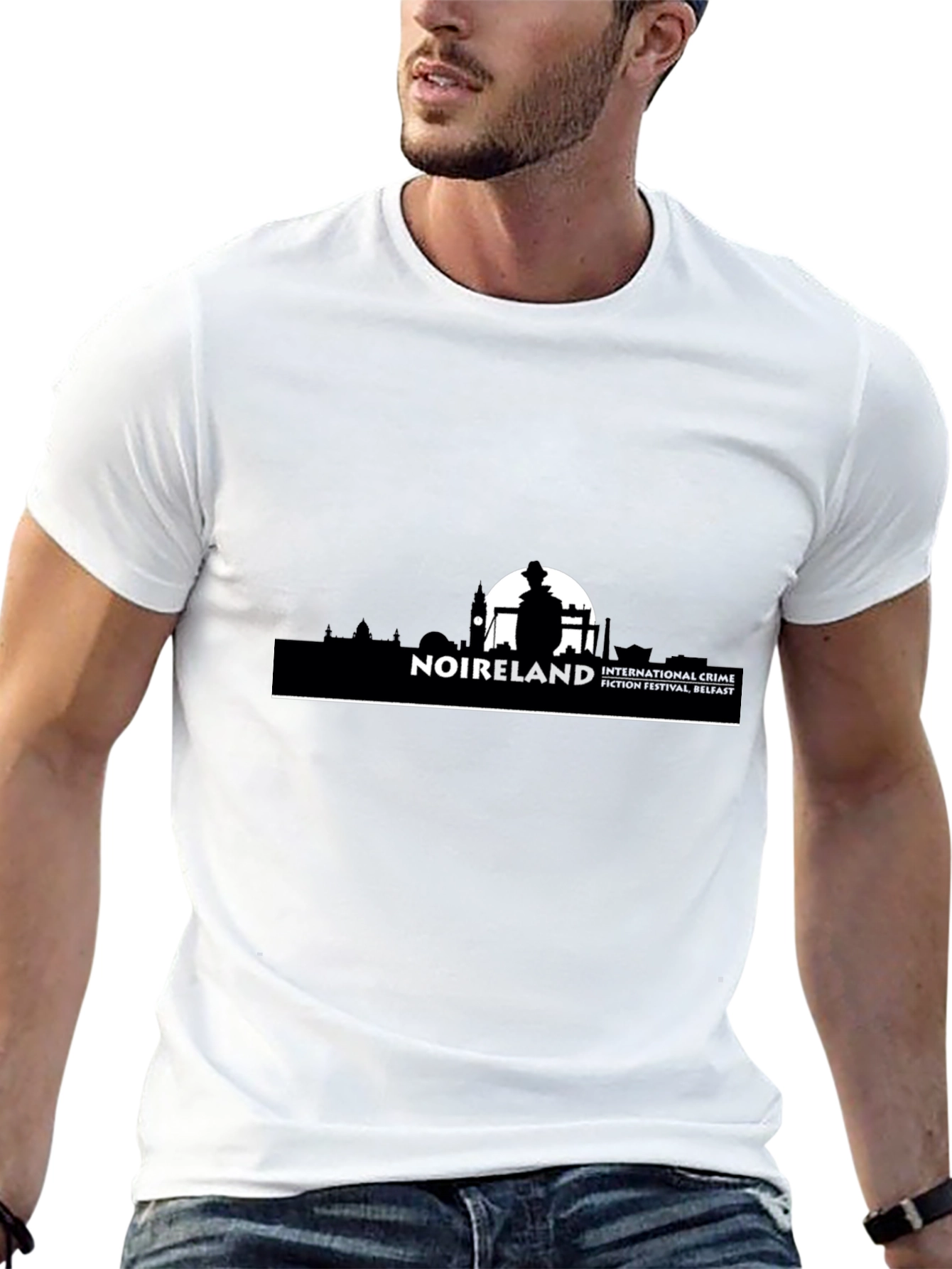 Noireland Crime Fiction Festival Black T-Shirt