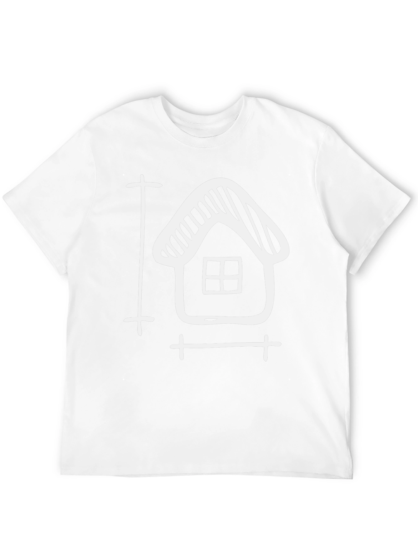 Architect House Plan Black Tee