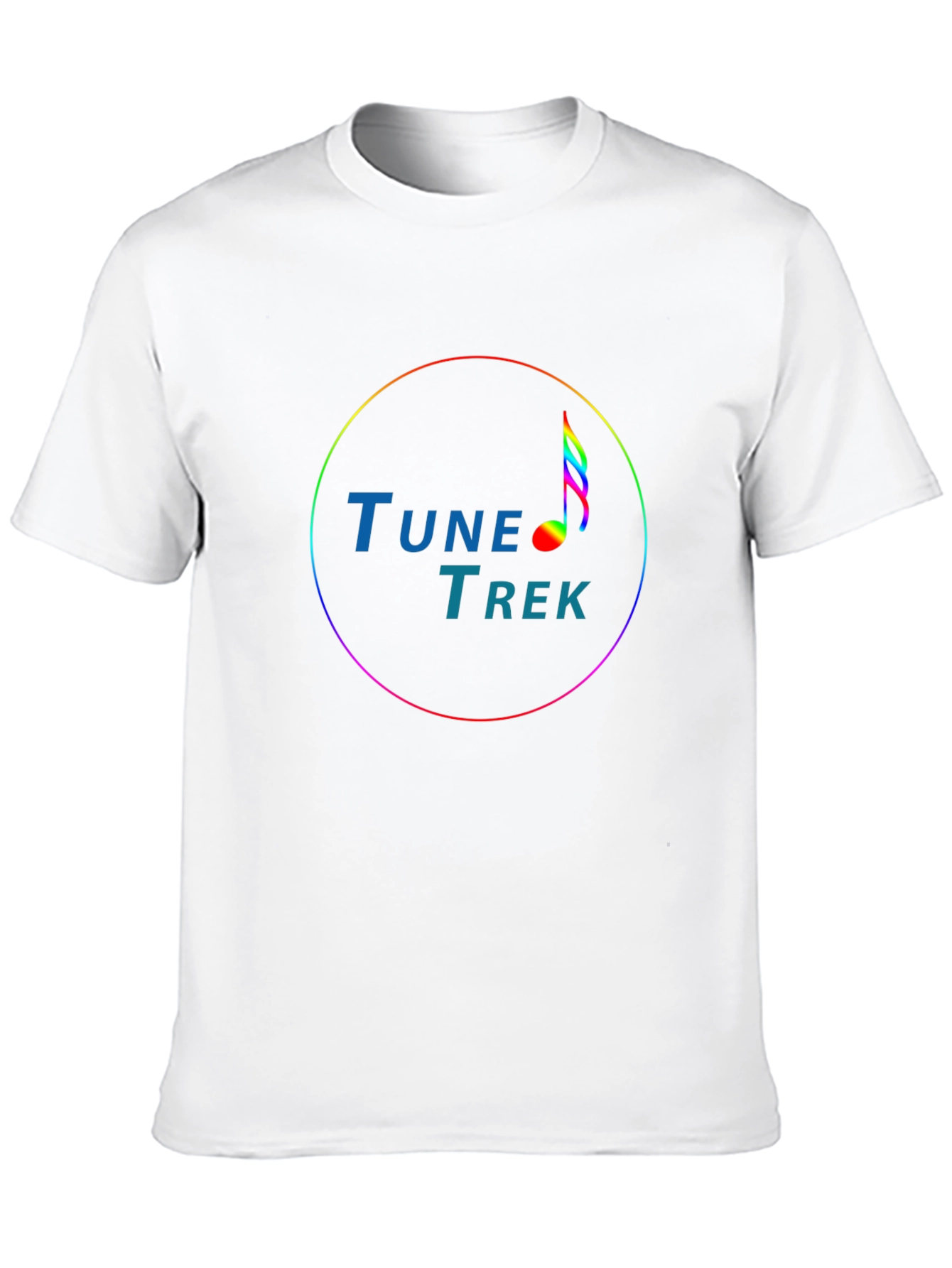 Tune Trek Black T-Shirt Music Lover Tee