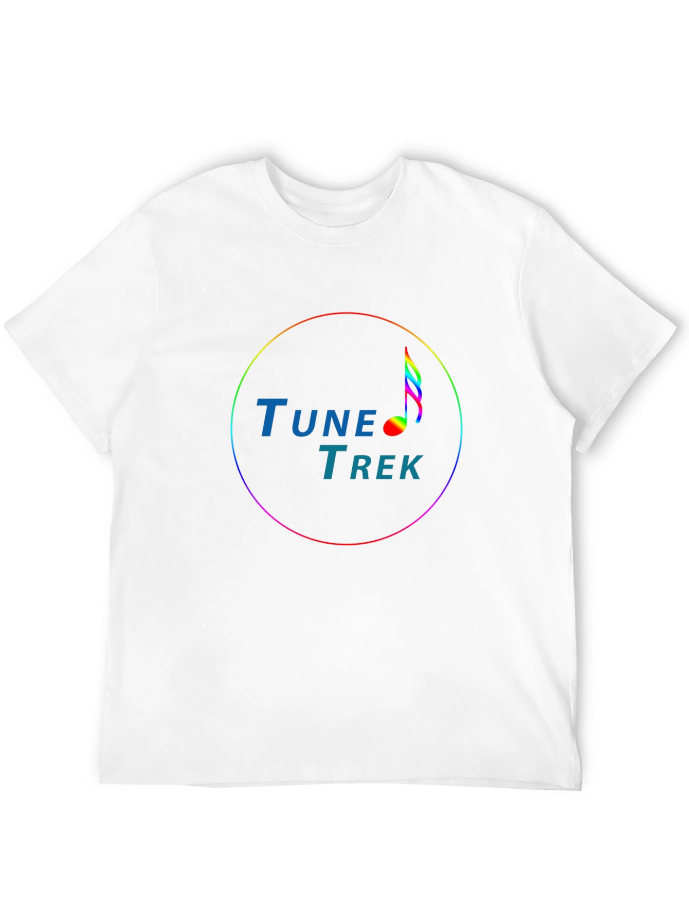 Tune Trek Black T-Shirt Music Lover Tee