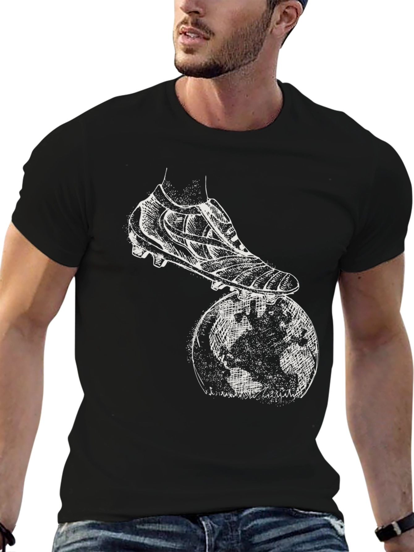 Soccer Boot World Domination T-Shirt