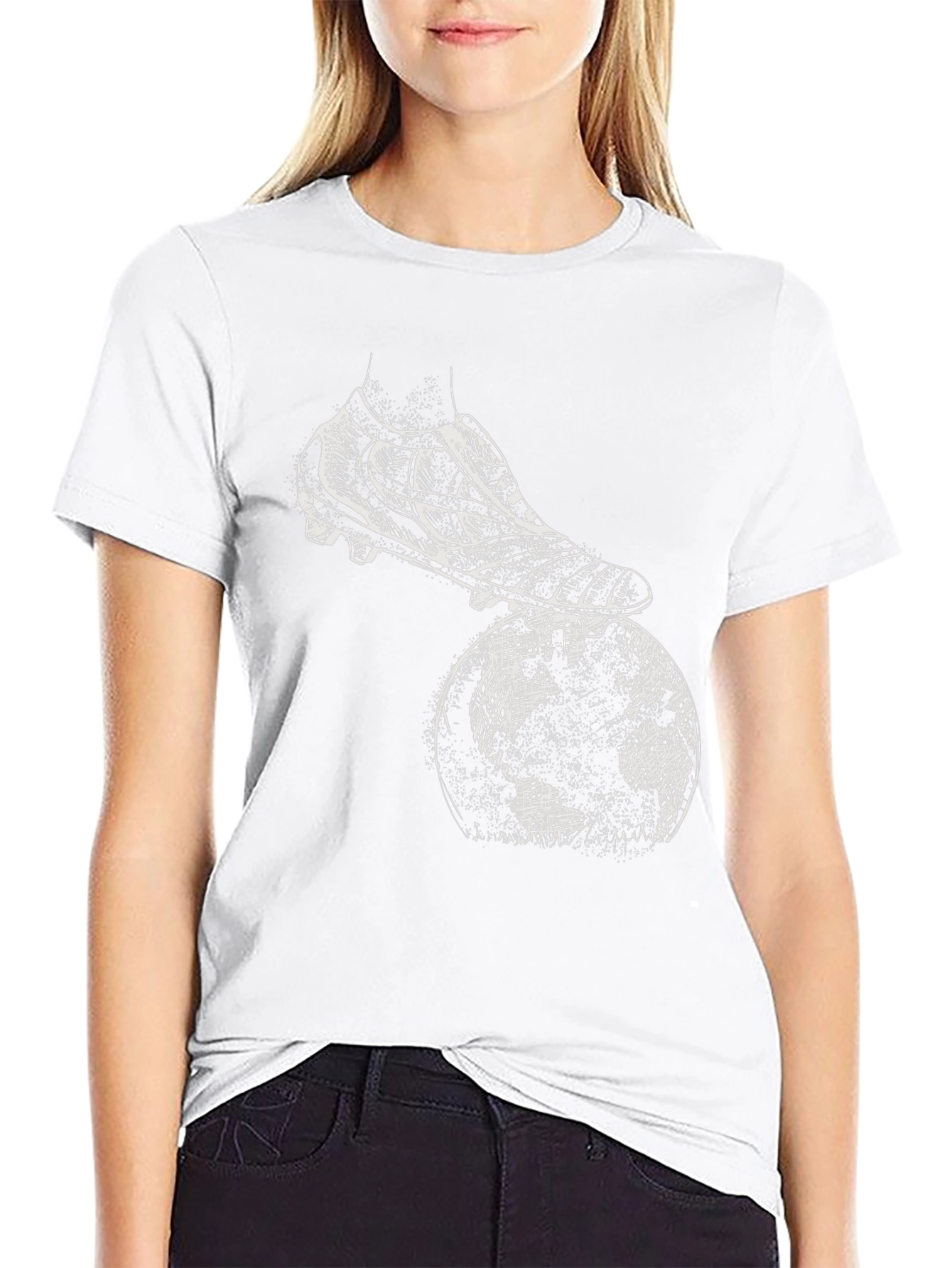 Soccer Boot World Domination T-Shirt