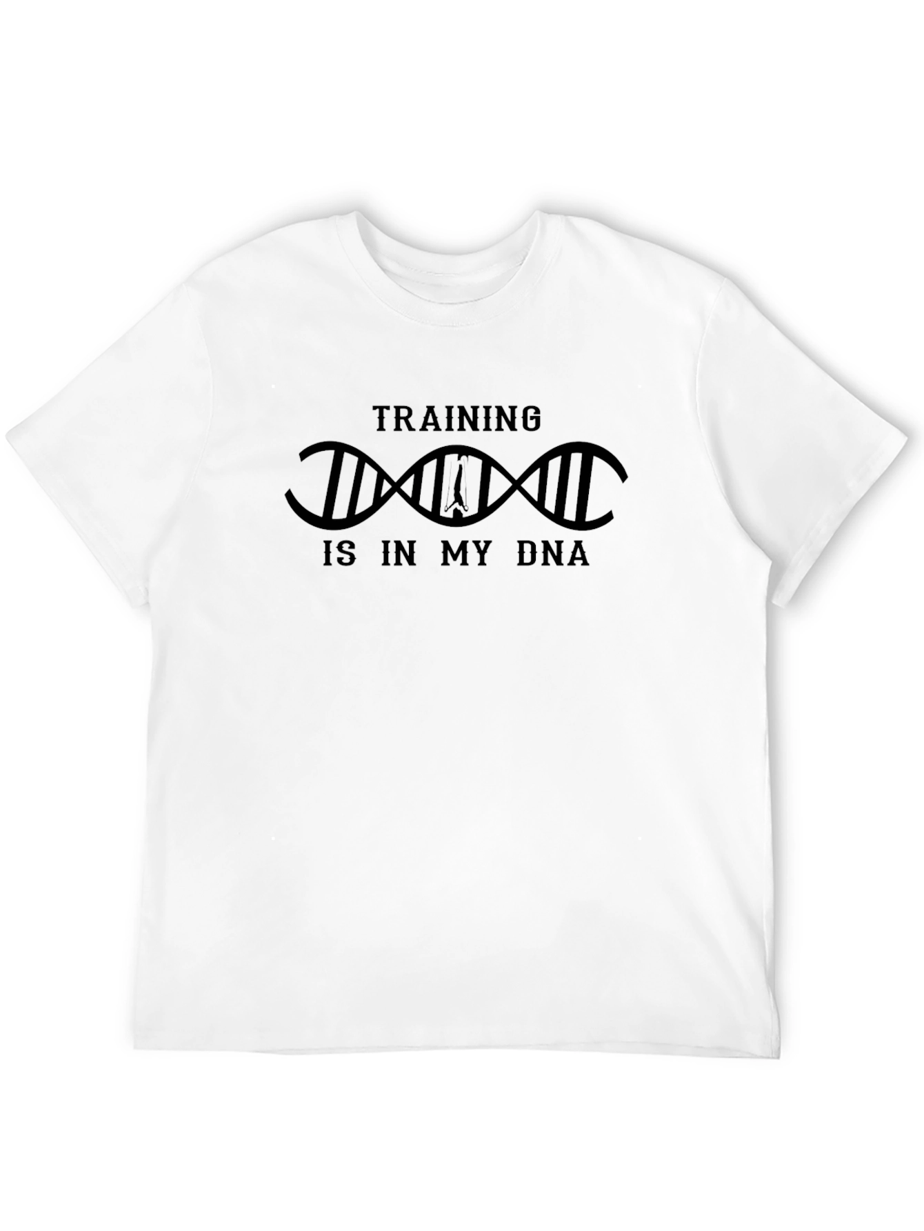 Training is in My DNA Black Graphic T-Shirt