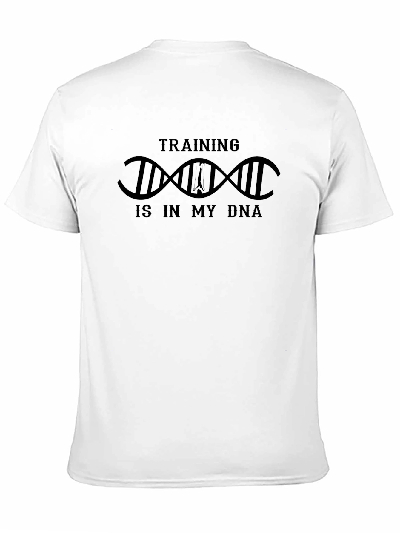 Training is in My DNA Black Graphic T-Shirt