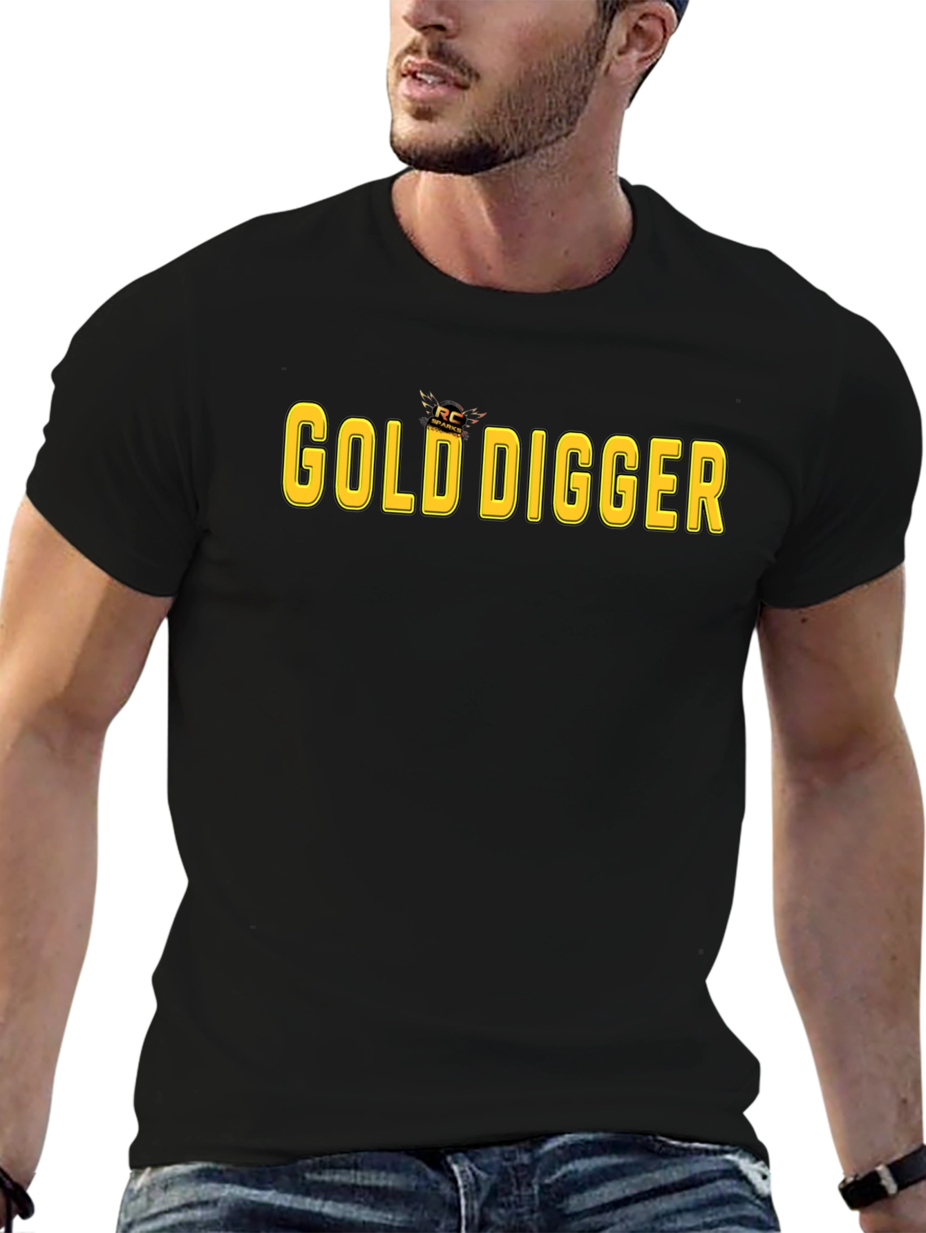 Gold Digger T-Shirt - Novelty Graphic Tee