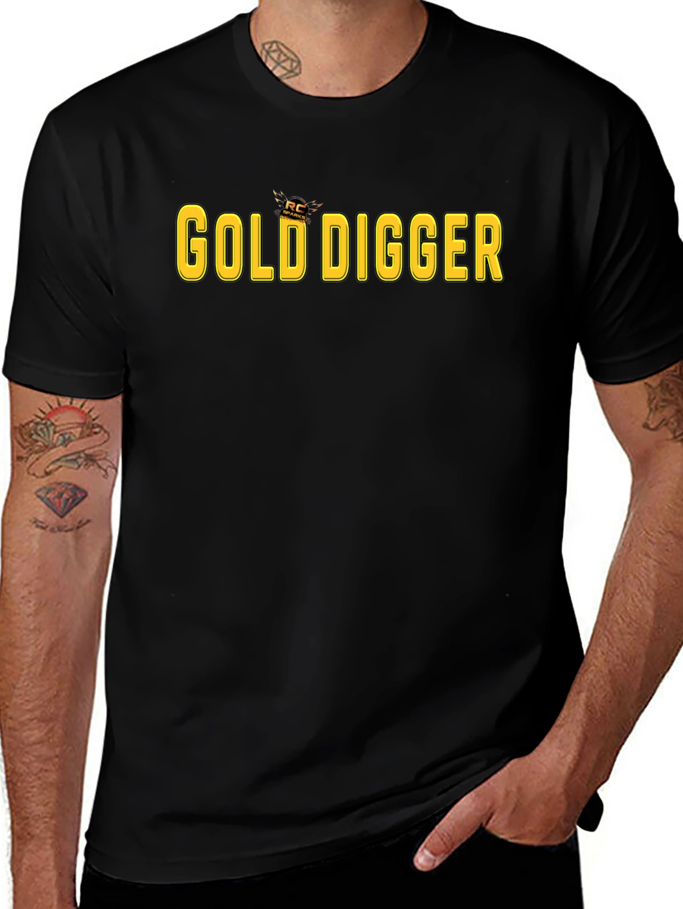 Gold Digger T-Shirt - Novelty Graphic Tee