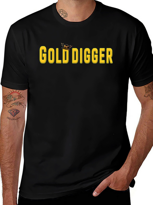 Gold Digger T-Shirt - Novelty Graphic Tee