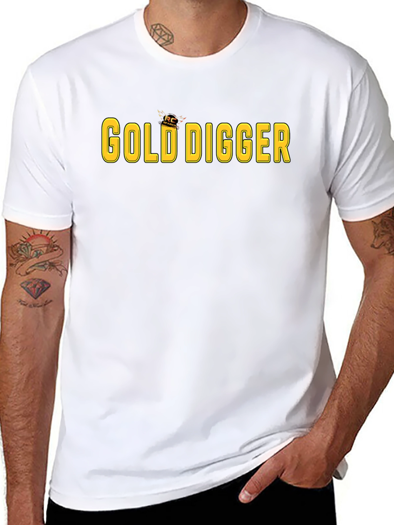 Gold Digger T-Shirt - Novelty Graphic Tee
