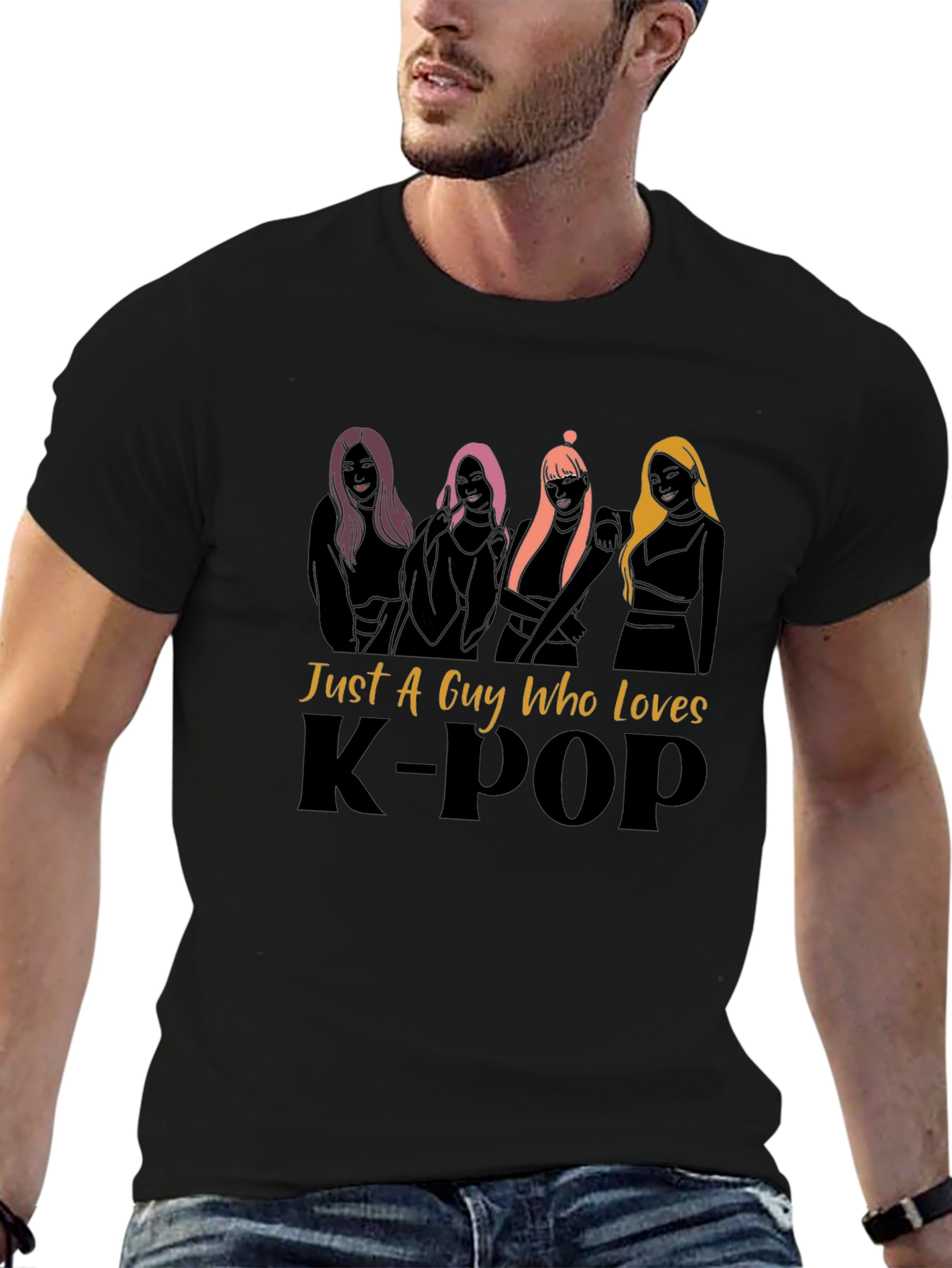 Just A Guy Who Loves K-Pop Tee