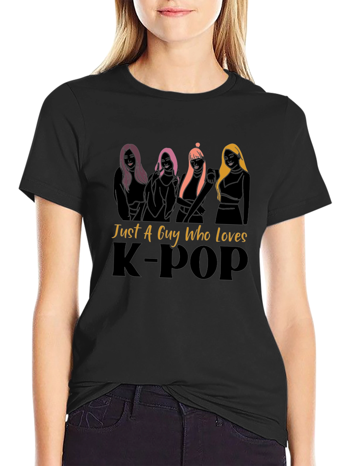 Just A Guy Who Loves K-Pop Tee