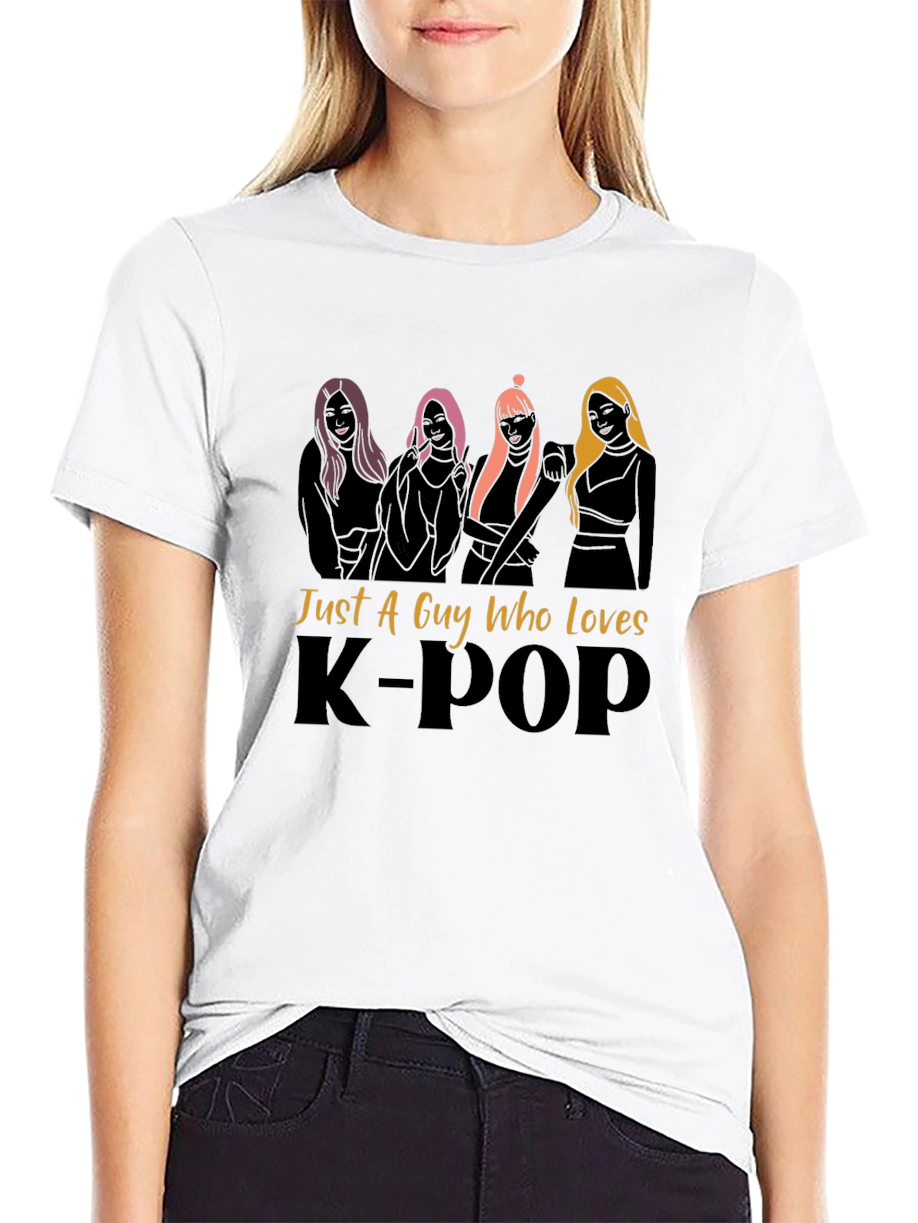 Just A Guy Who Loves K-Pop Tee