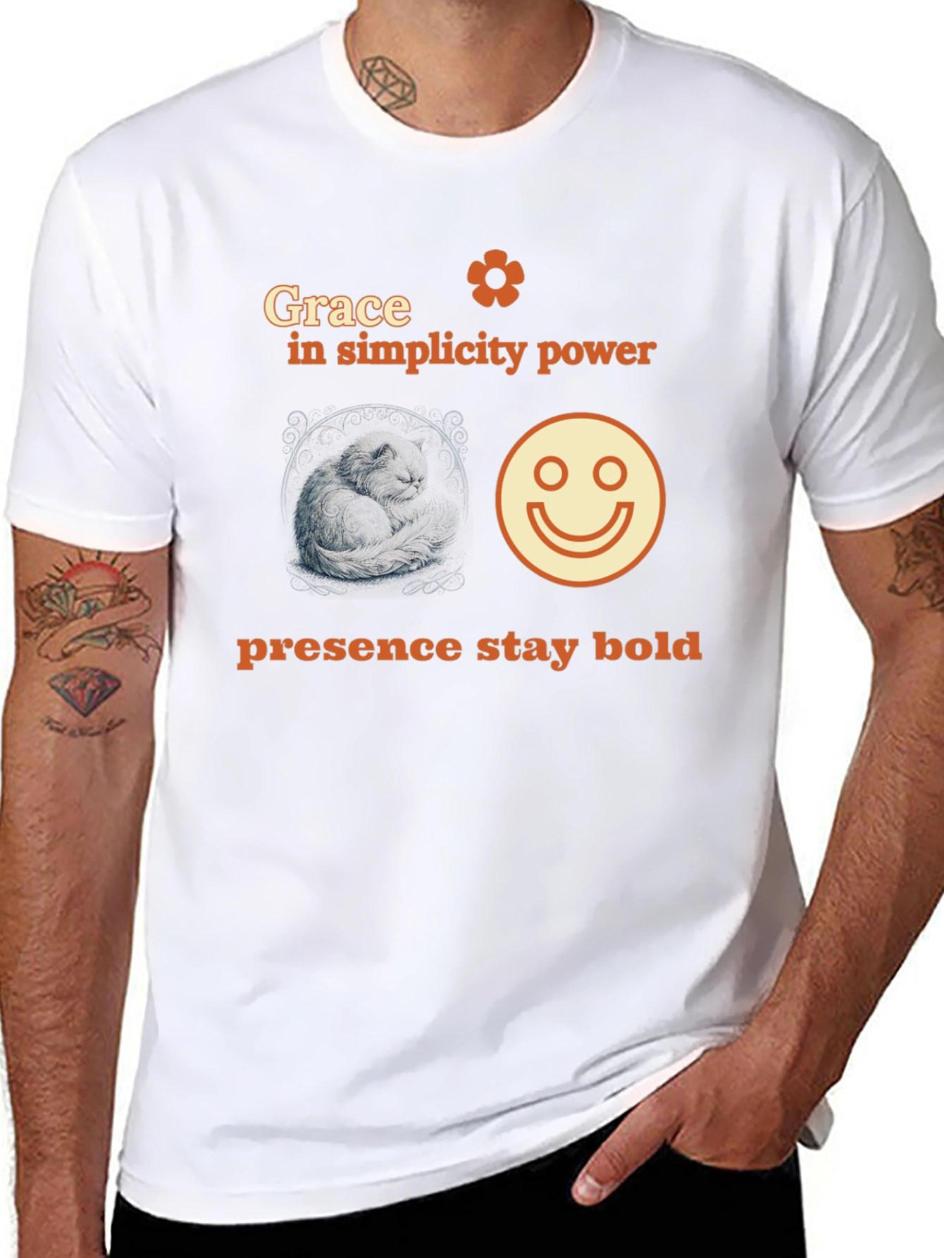 Grace & Simplicity T-Shirt - Bold Comfort