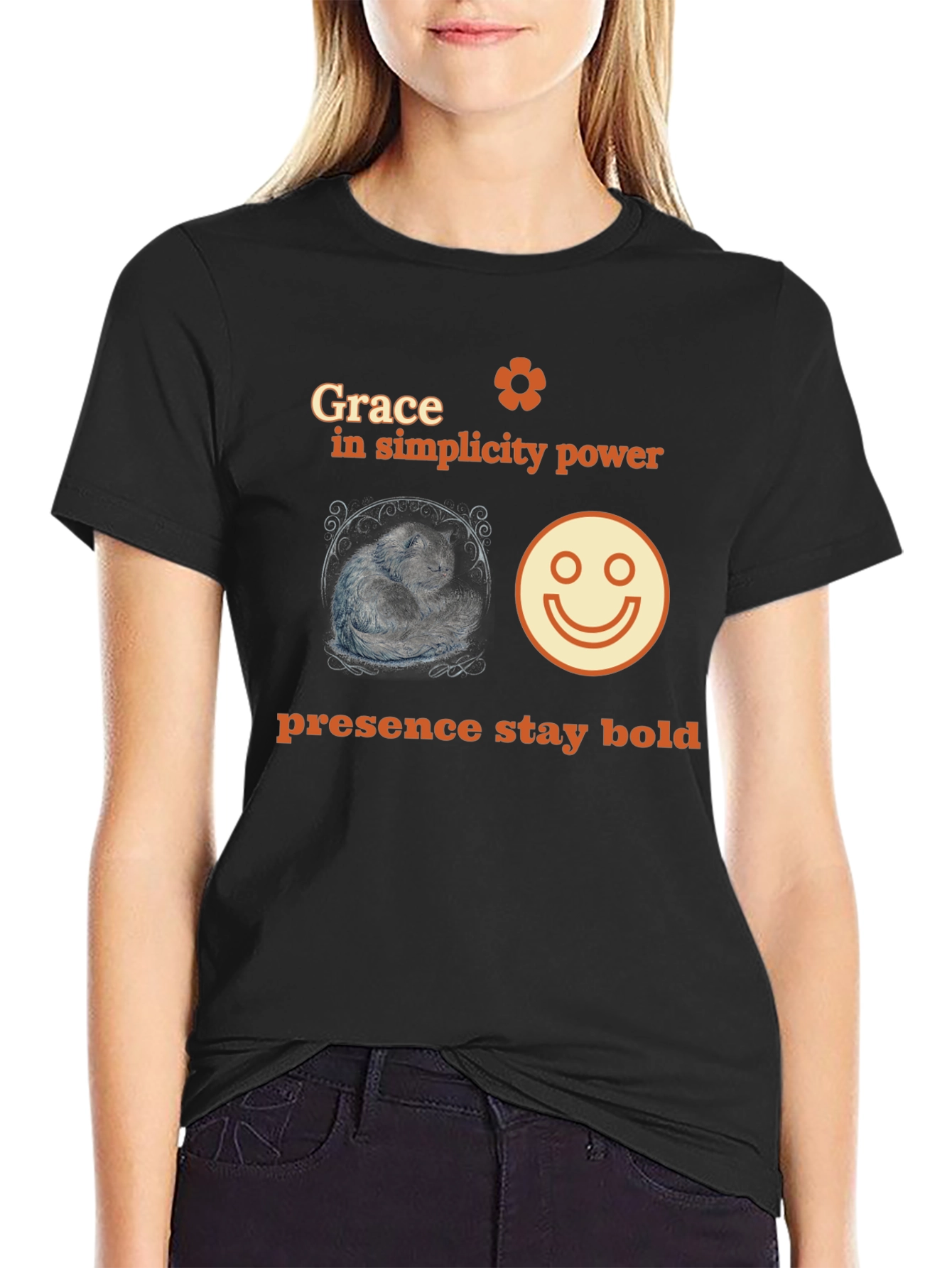 Grace & Simplicity T-Shirt - Bold Comfort