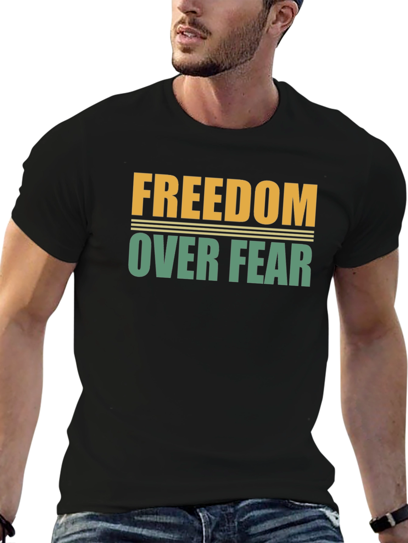Freedom Over Fear Graphic Tee