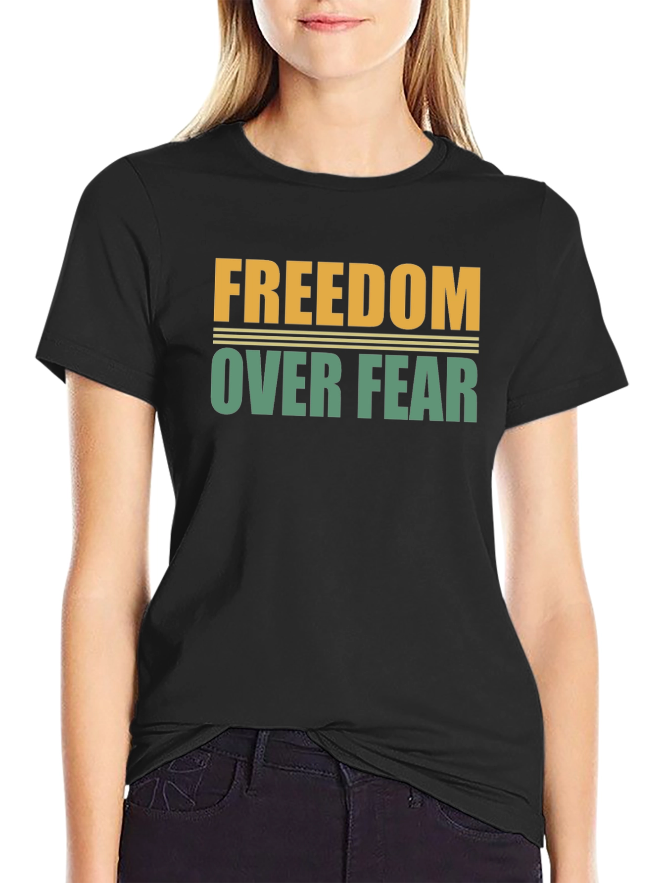 Freedom Over Fear Graphic Tee