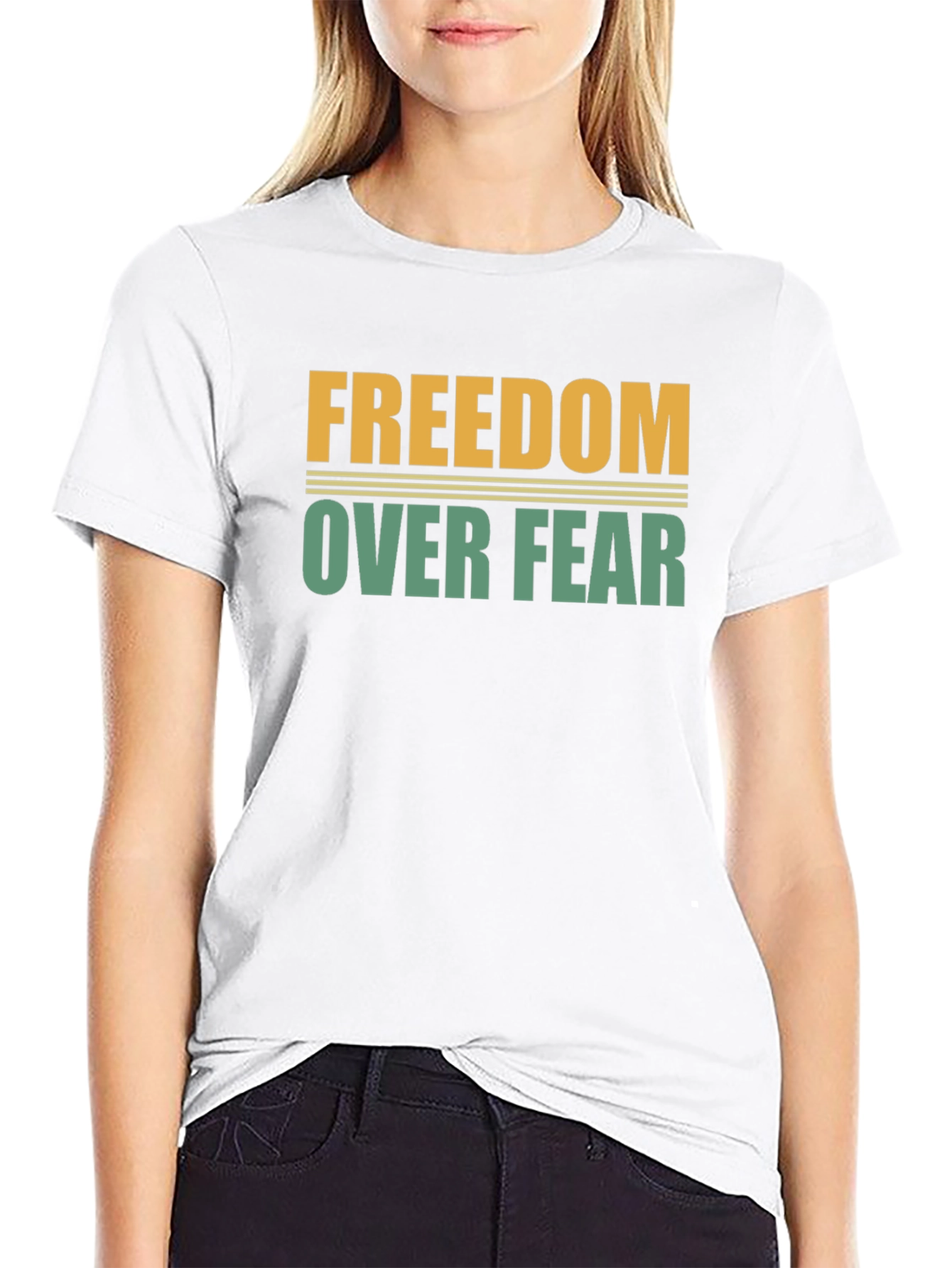Freedom Over Fear Graphic Tee