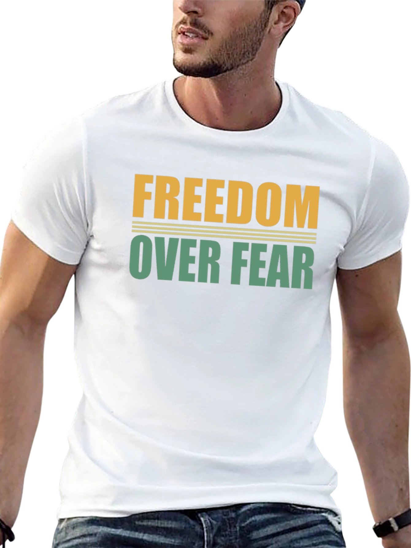 Freedom Over Fear Graphic Tee