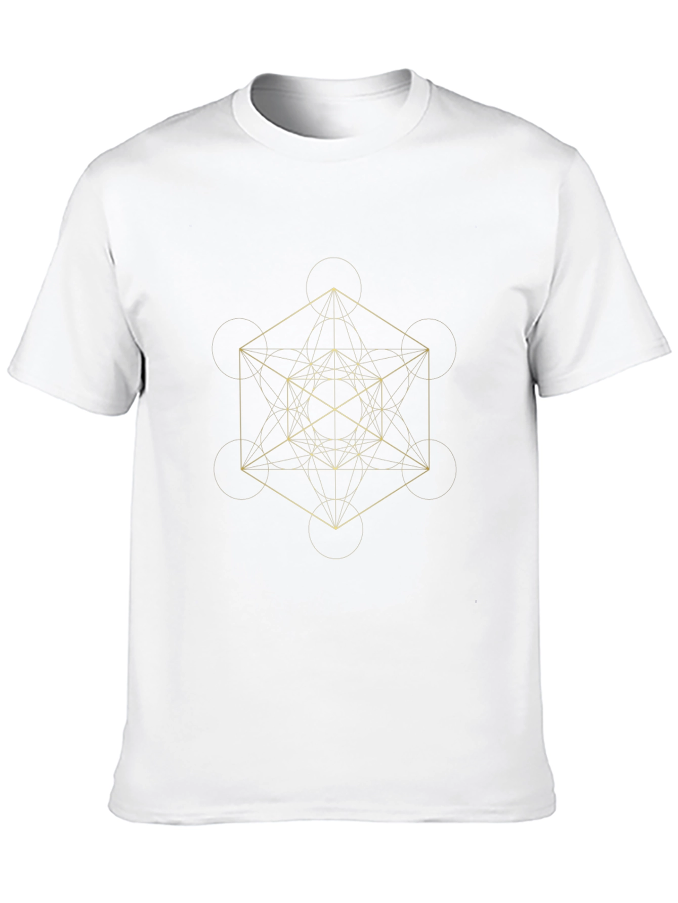 Geometric Cube Graphic T-Shirt