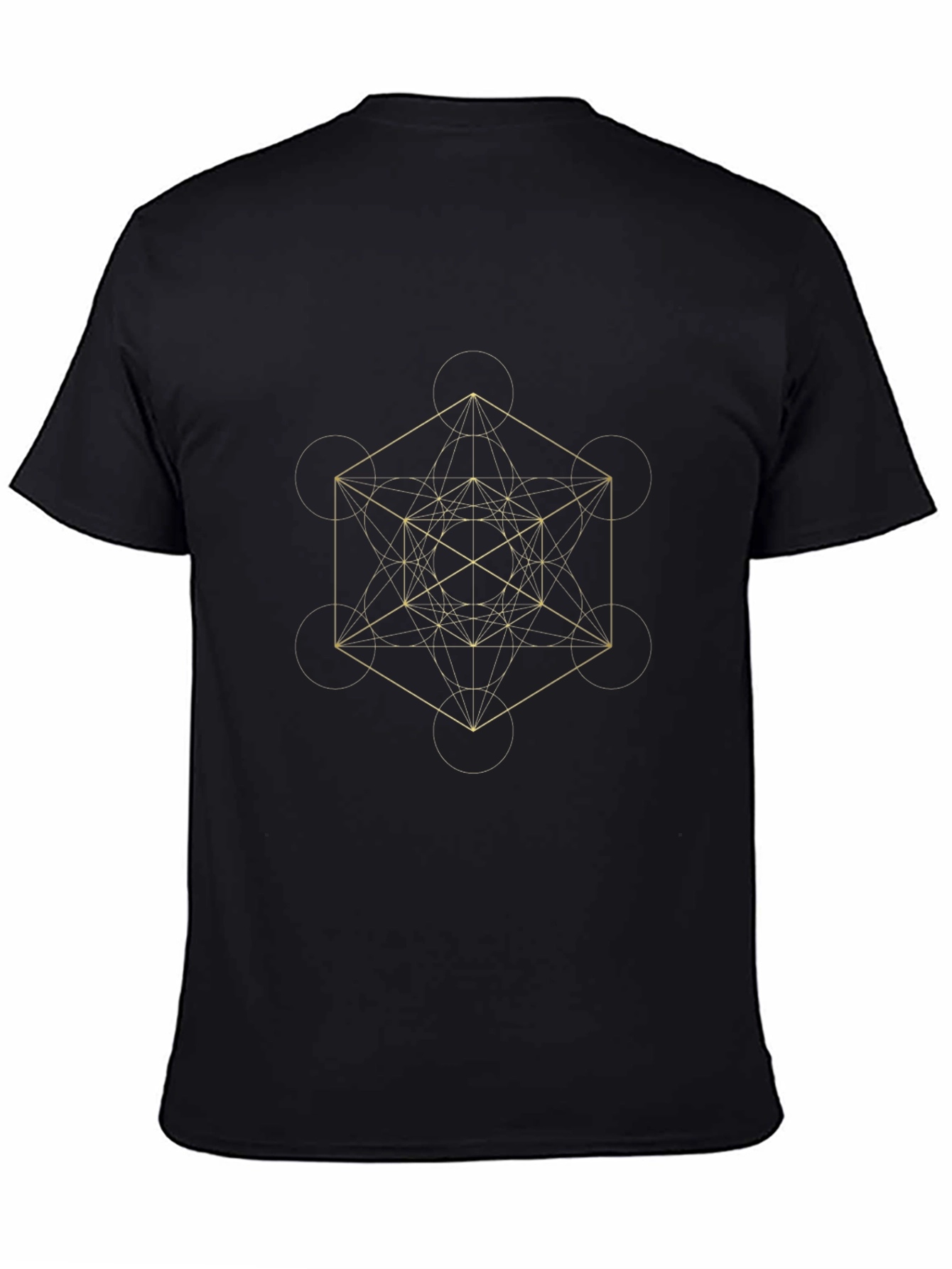 Geometric Cube Graphic T-Shirt