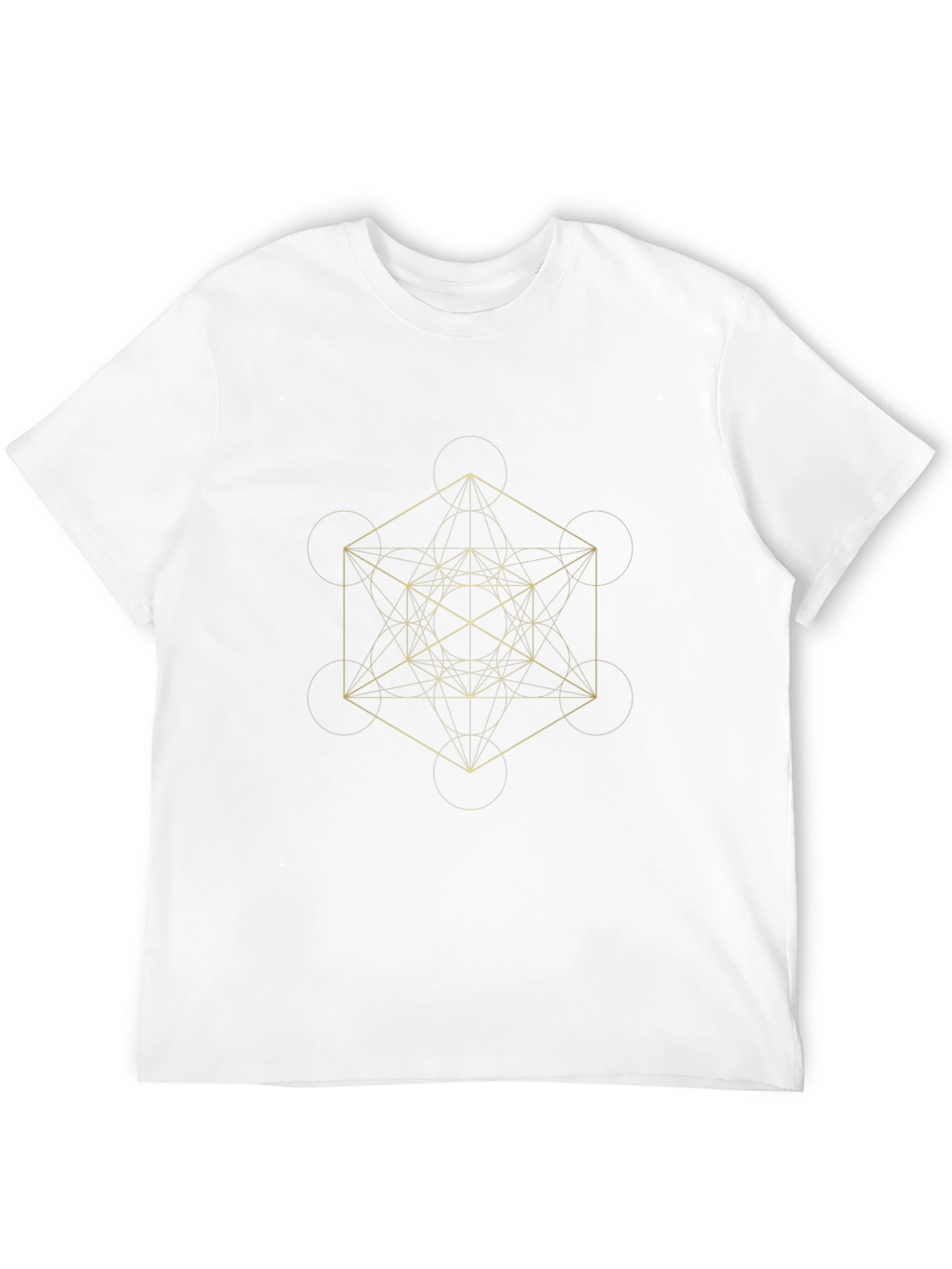 Geometric Cube Graphic T-Shirt