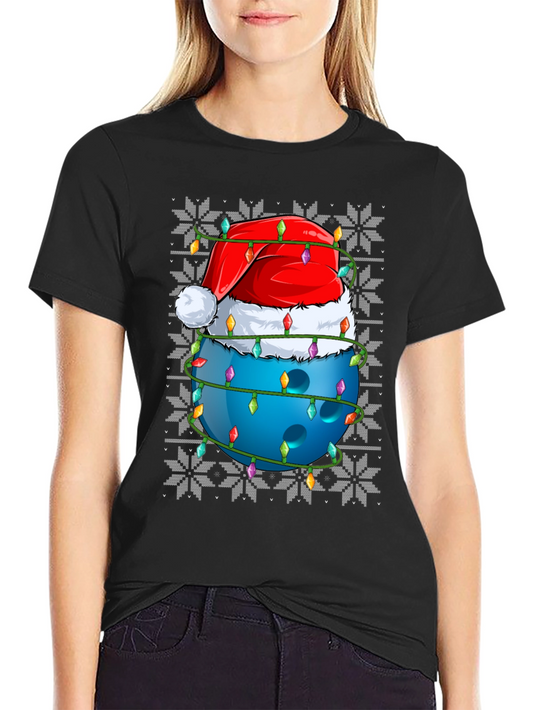 Christmas Bowling Ball T-Shirt