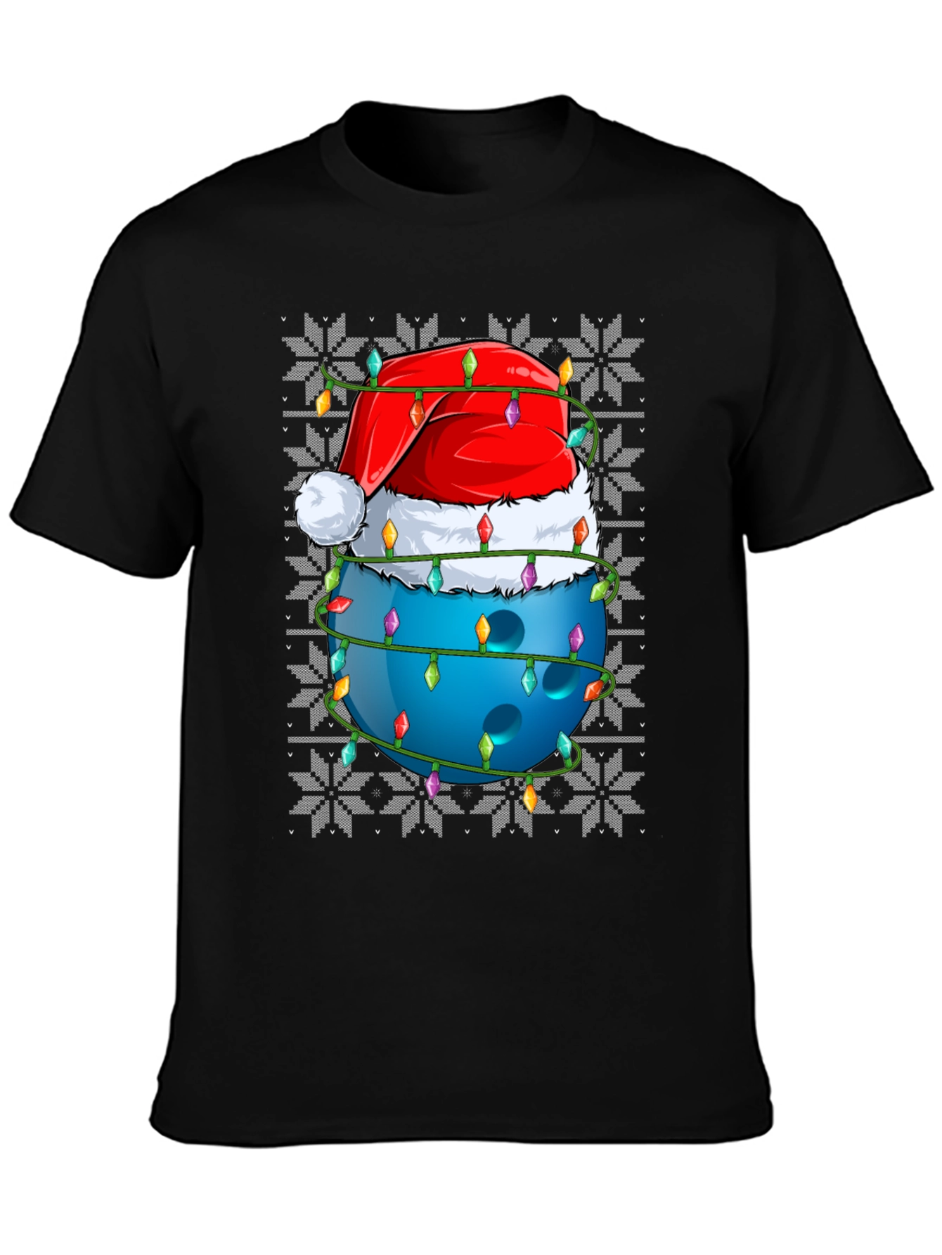 Christmas Bowling Ball T-Shirt