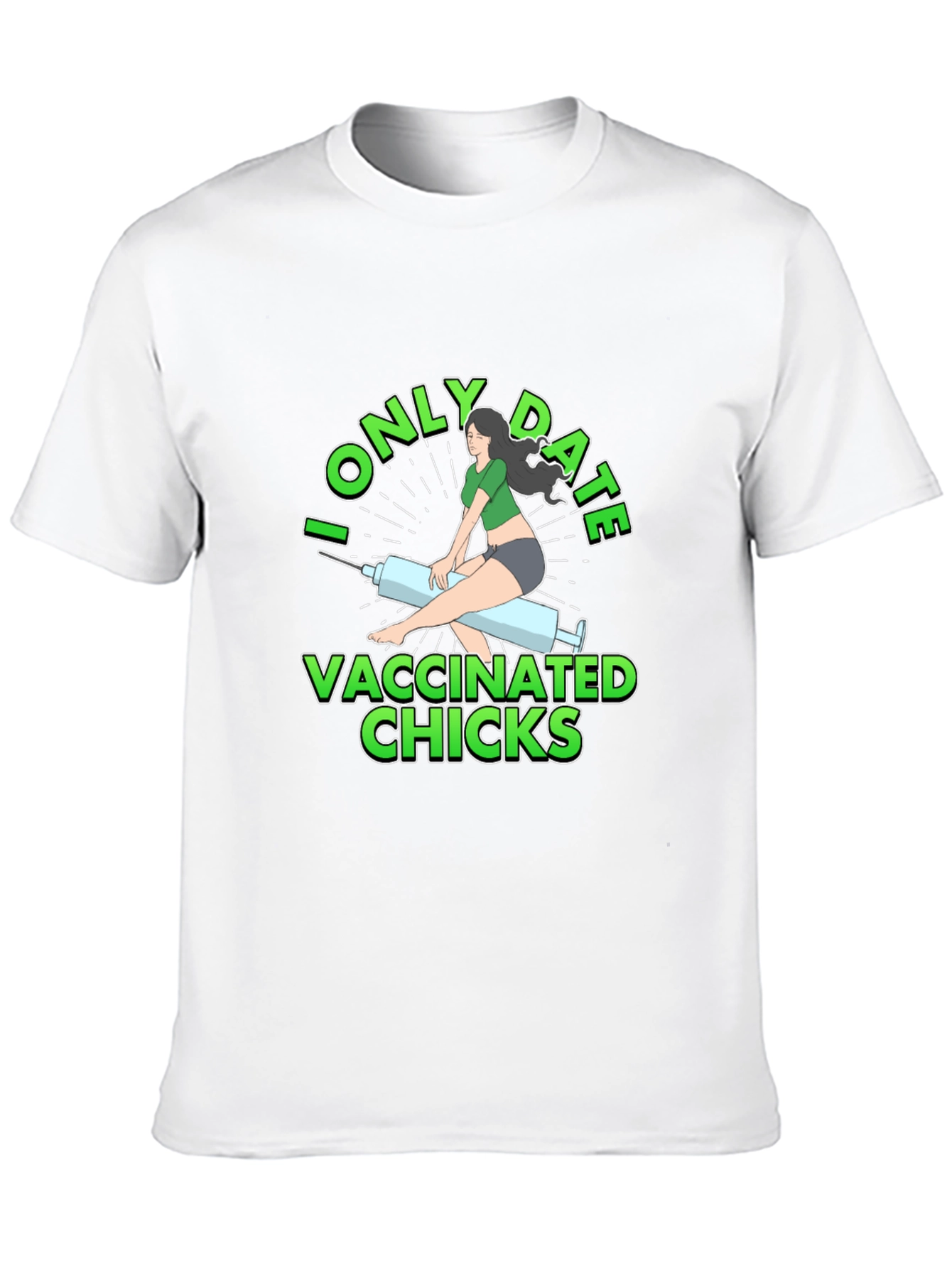 Vaccinated Chicks Graphic Tee