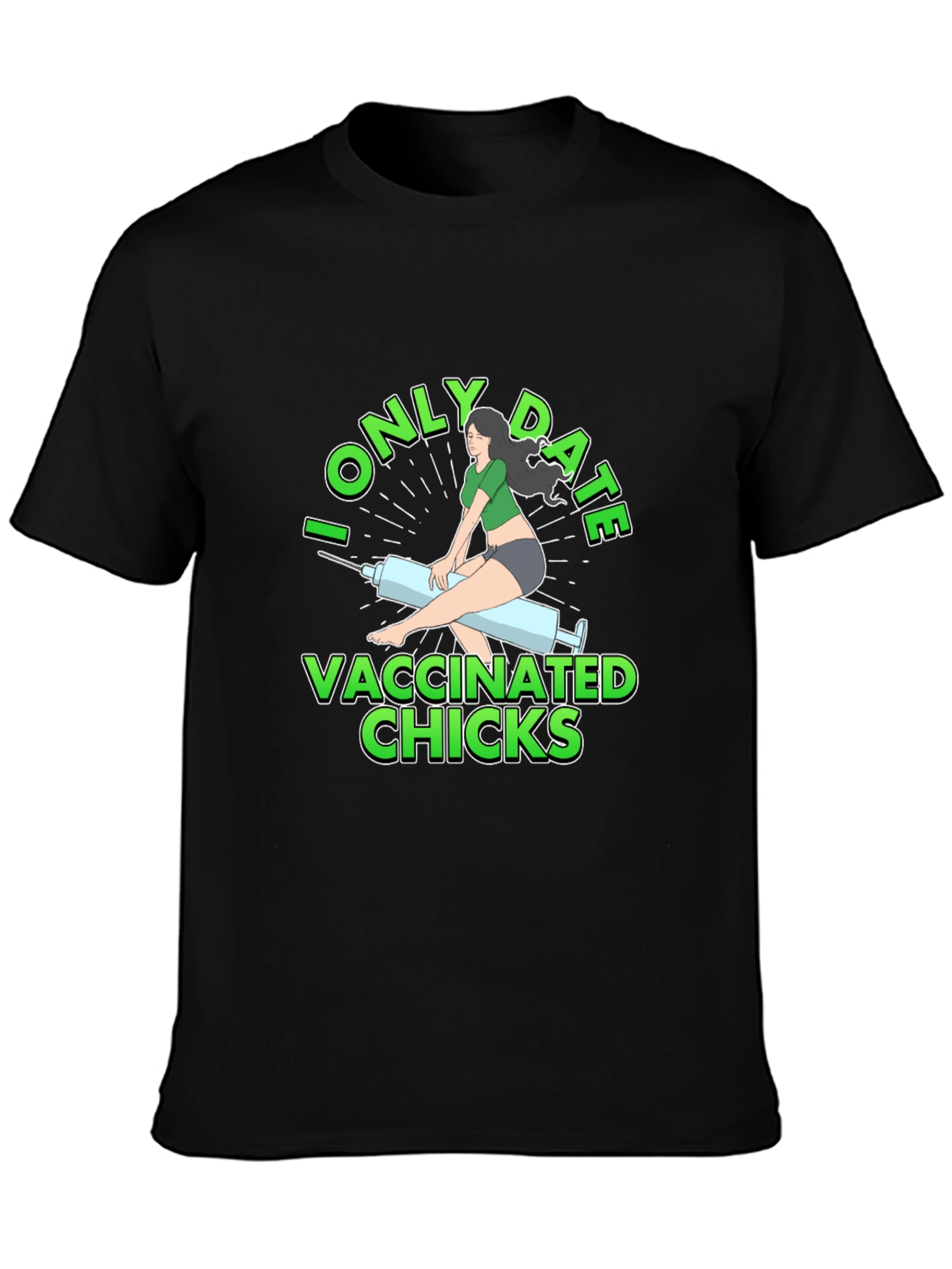 Vaccinated Chicks Graphic Tee