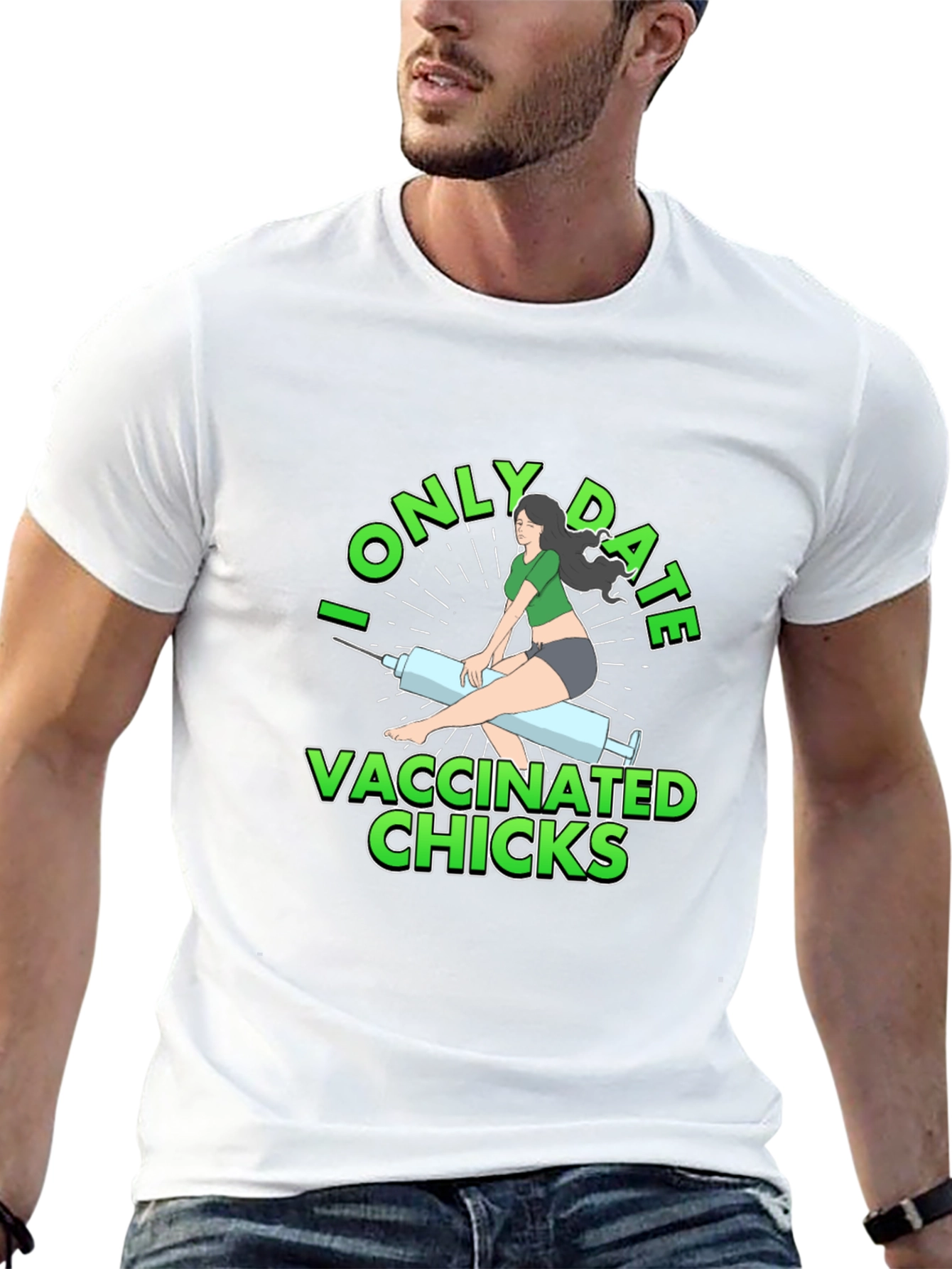 Vaccinated Chicks Graphic Tee