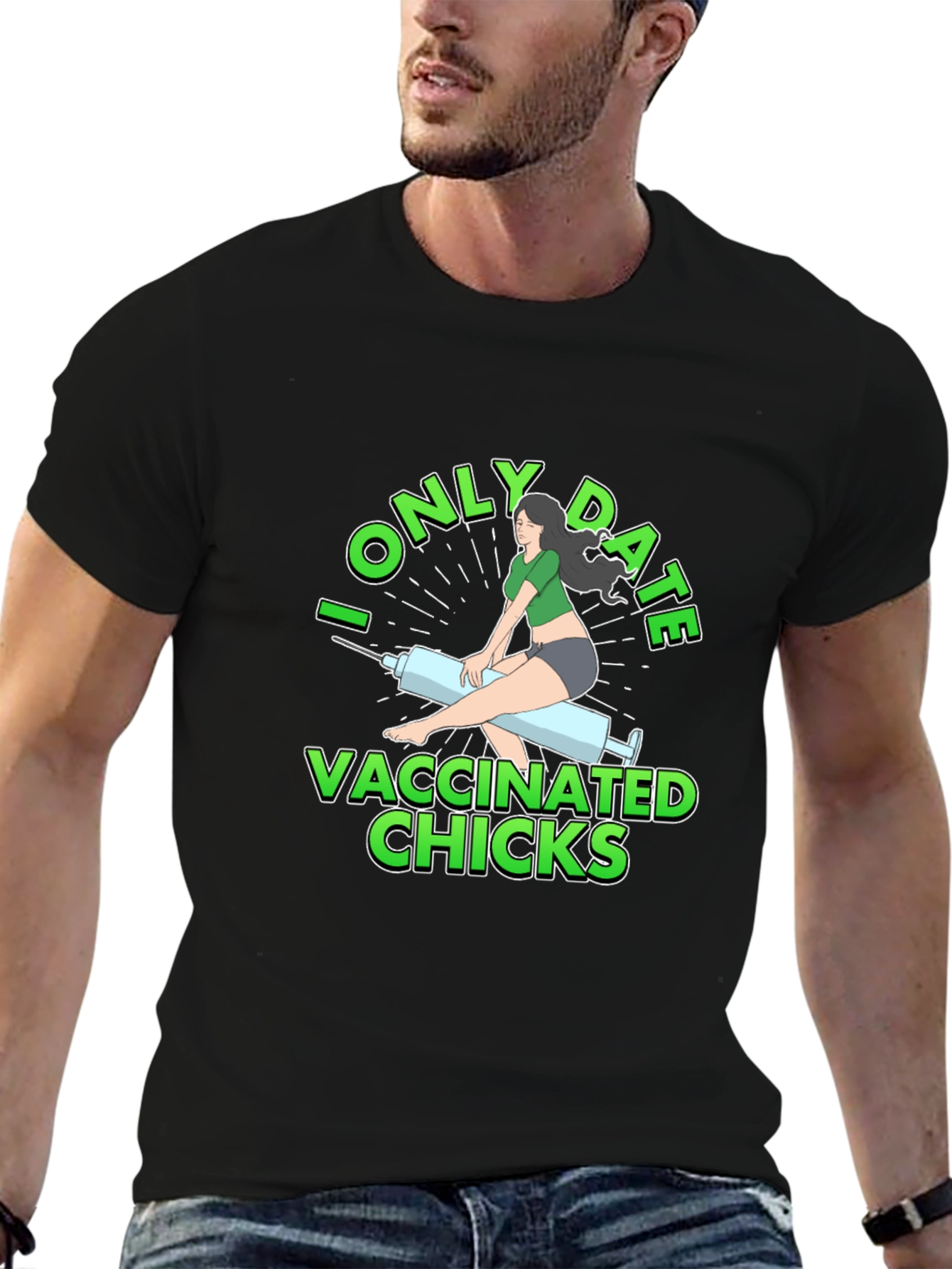 Vaccinated Chicks Graphic Tee