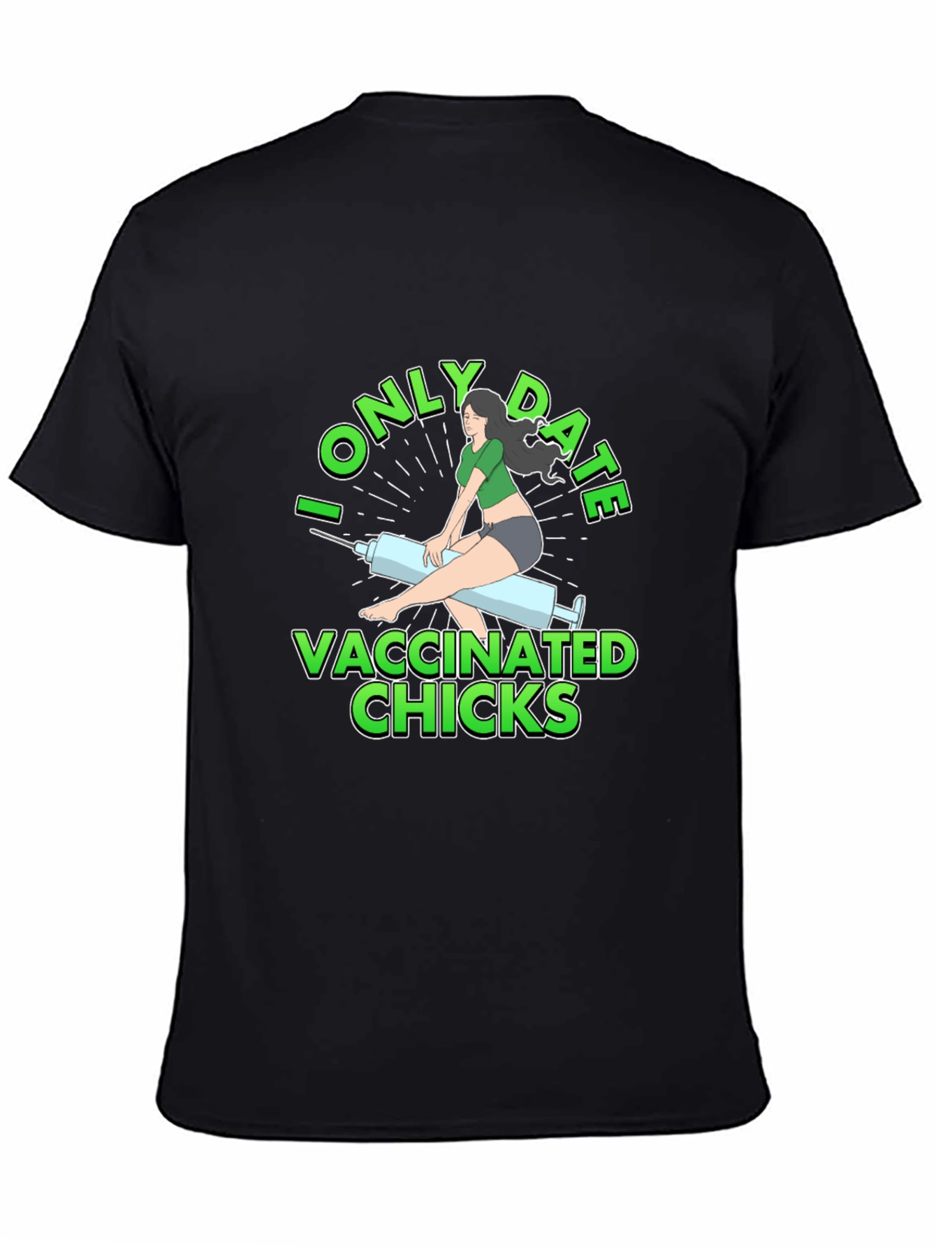 Vaccinated Chicks Graphic Tee