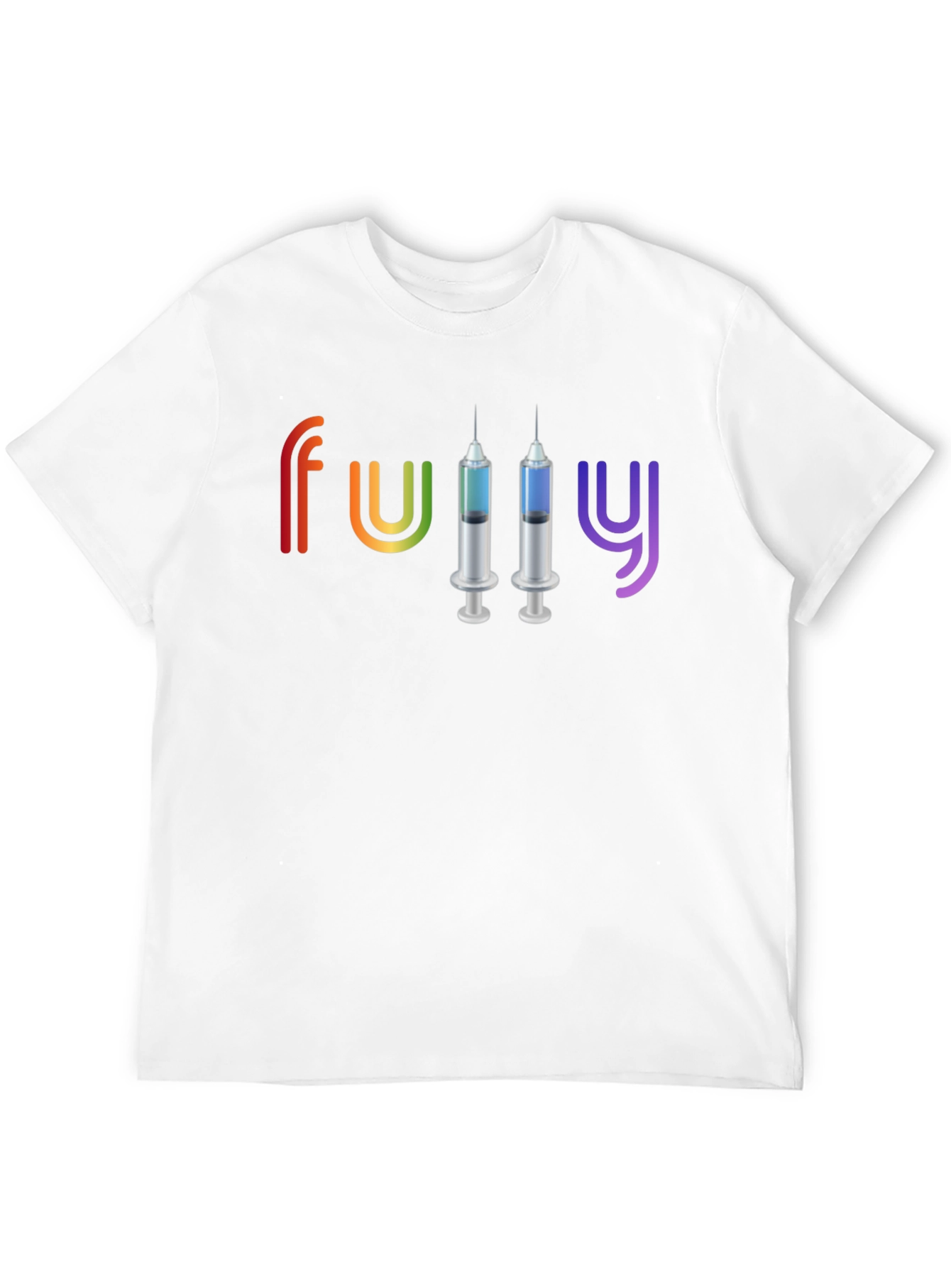 Funny Colorful Syringe T-Shirt