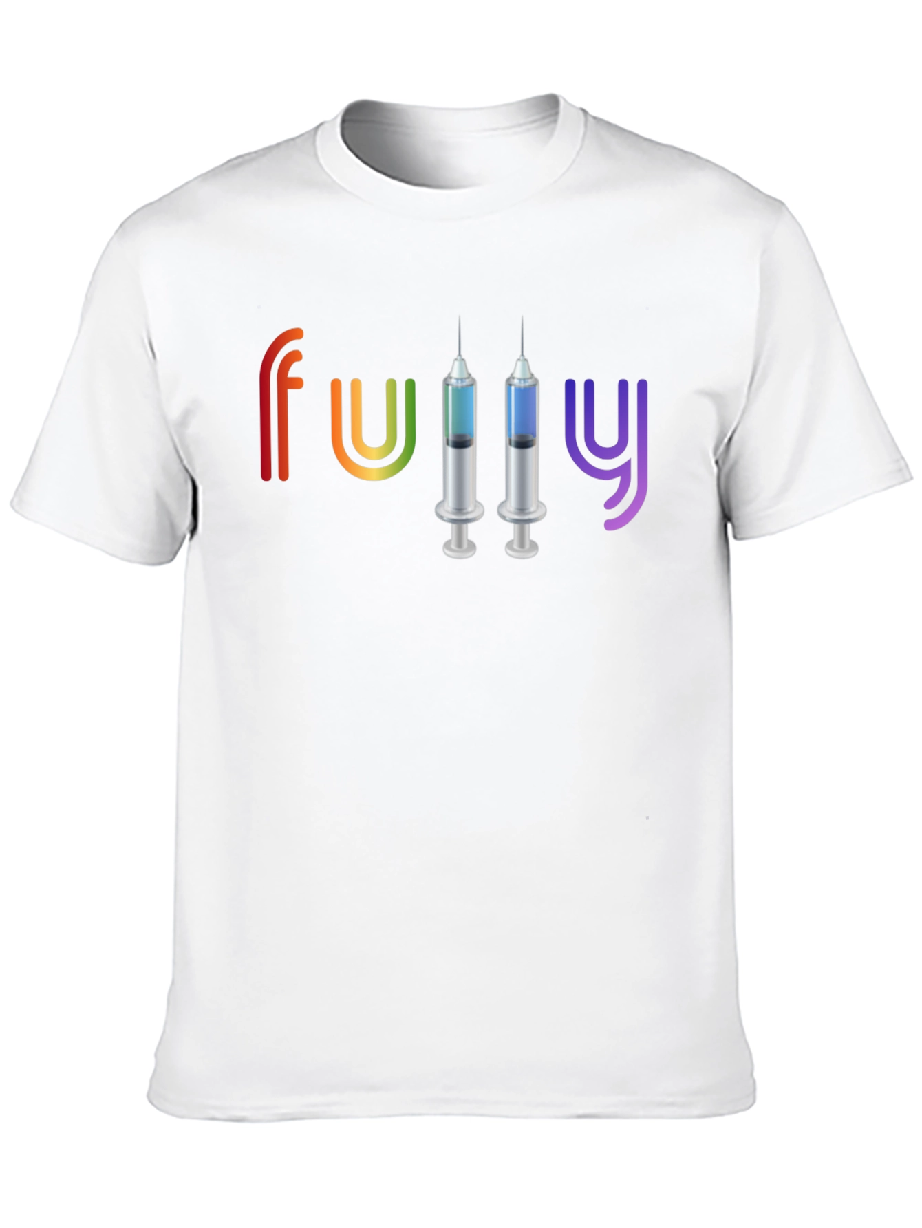Funny Colorful Syringe T-Shirt