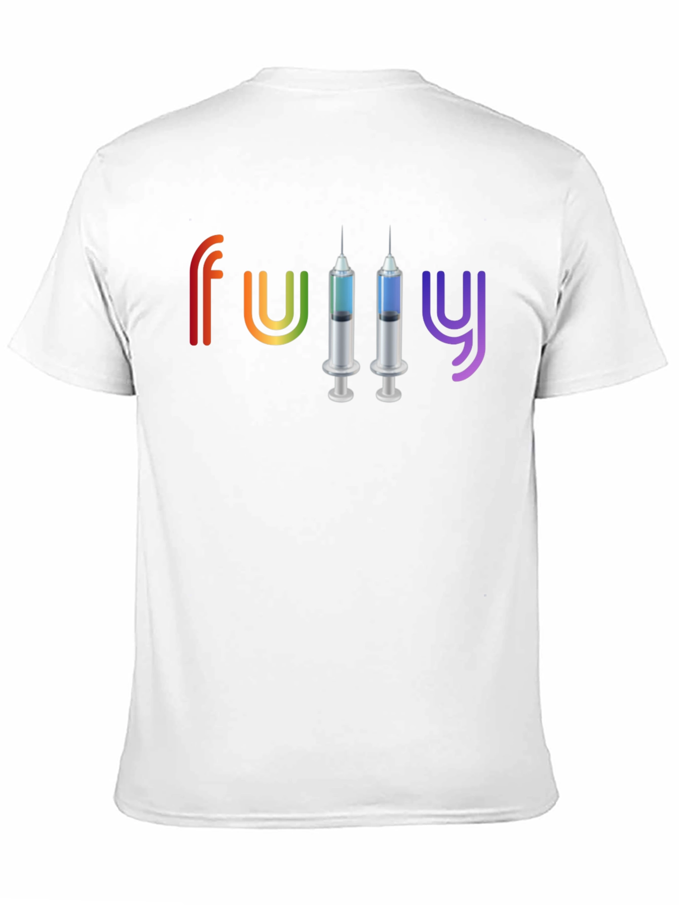 Funny Colorful Syringe T-Shirt