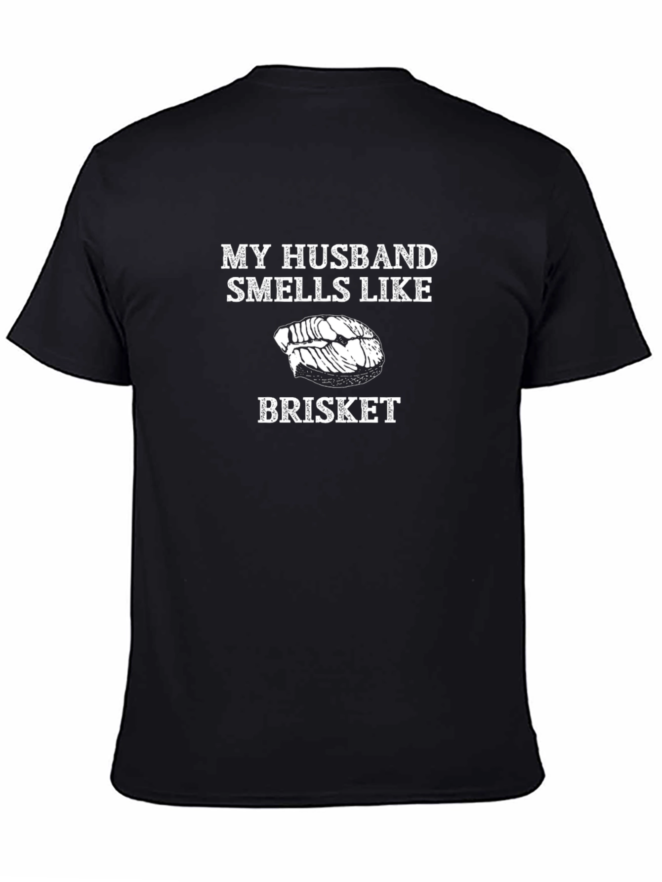 Husband Smells Like Brisket Graphic Tee