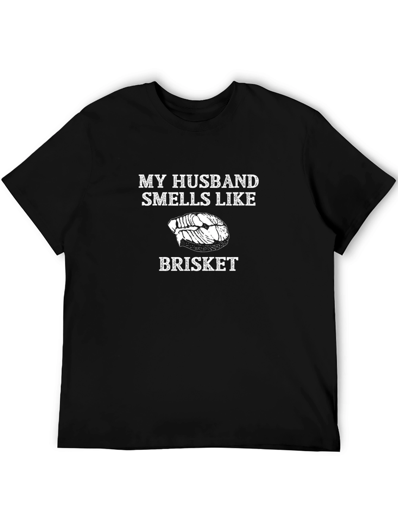 Husband Smells Like Brisket Graphic Tee