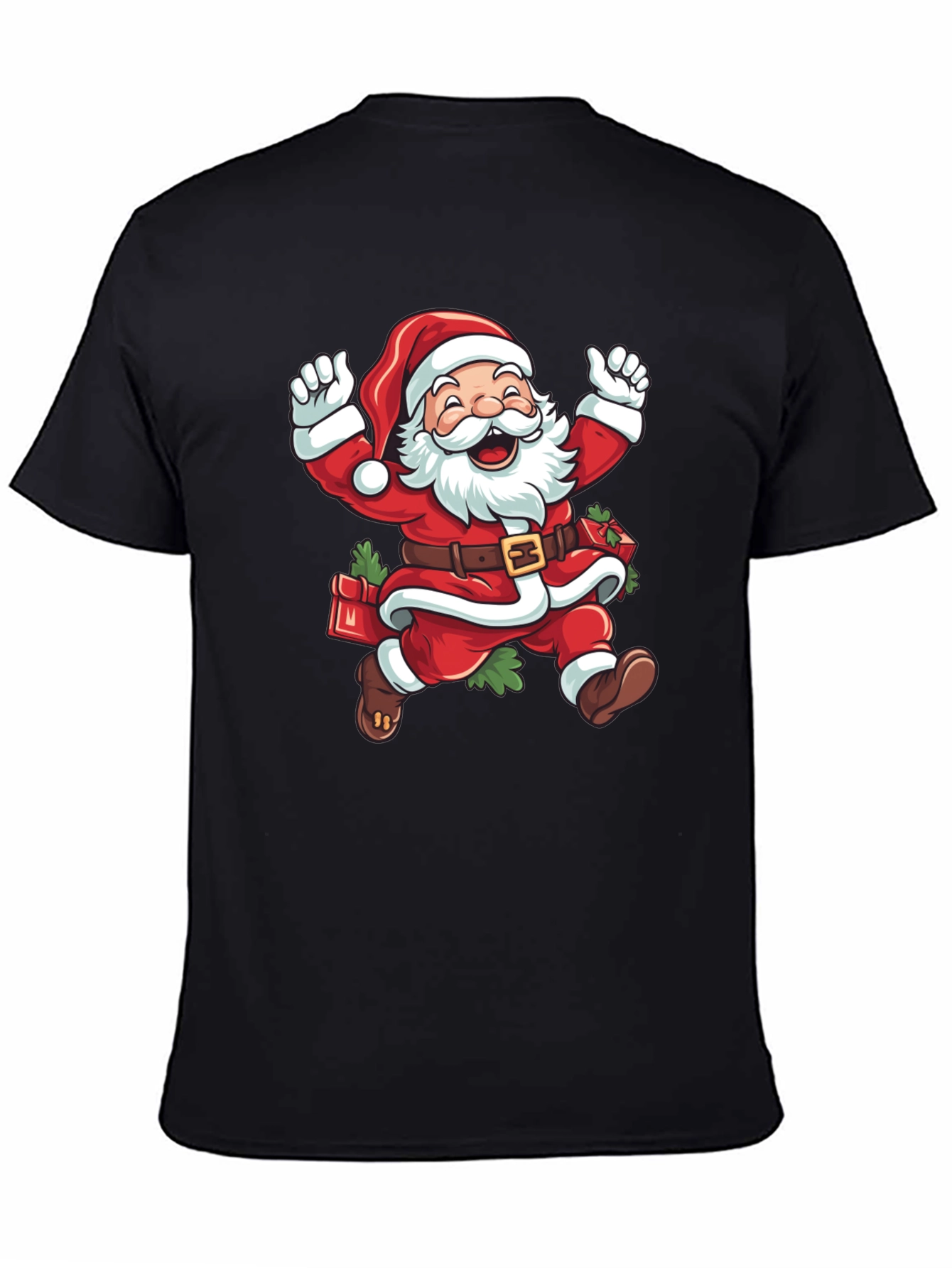 Santa Claus T-Shirt - Christmas Holiday Cheer