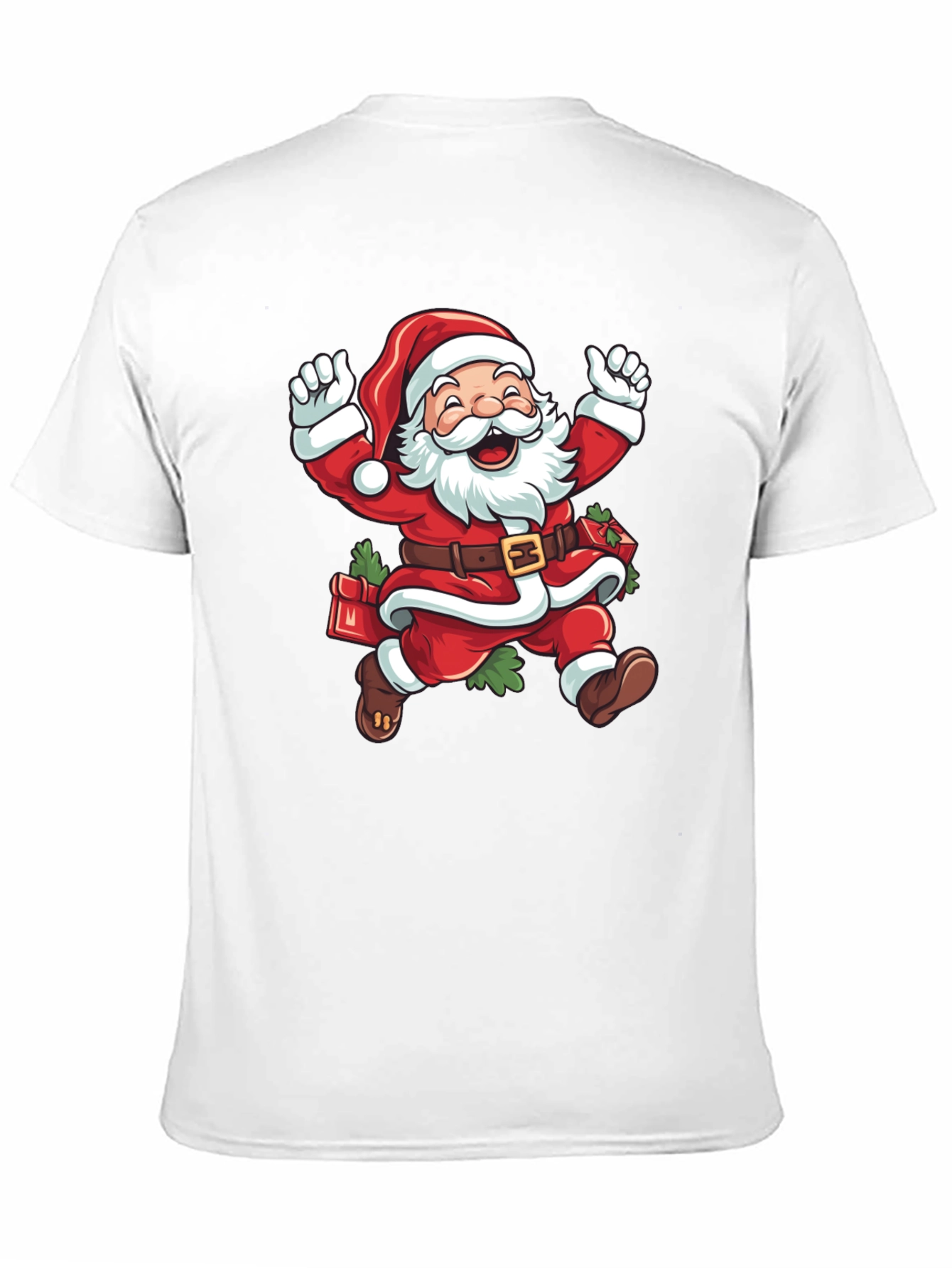 Santa Claus T-Shirt - Christmas Holiday Cheer