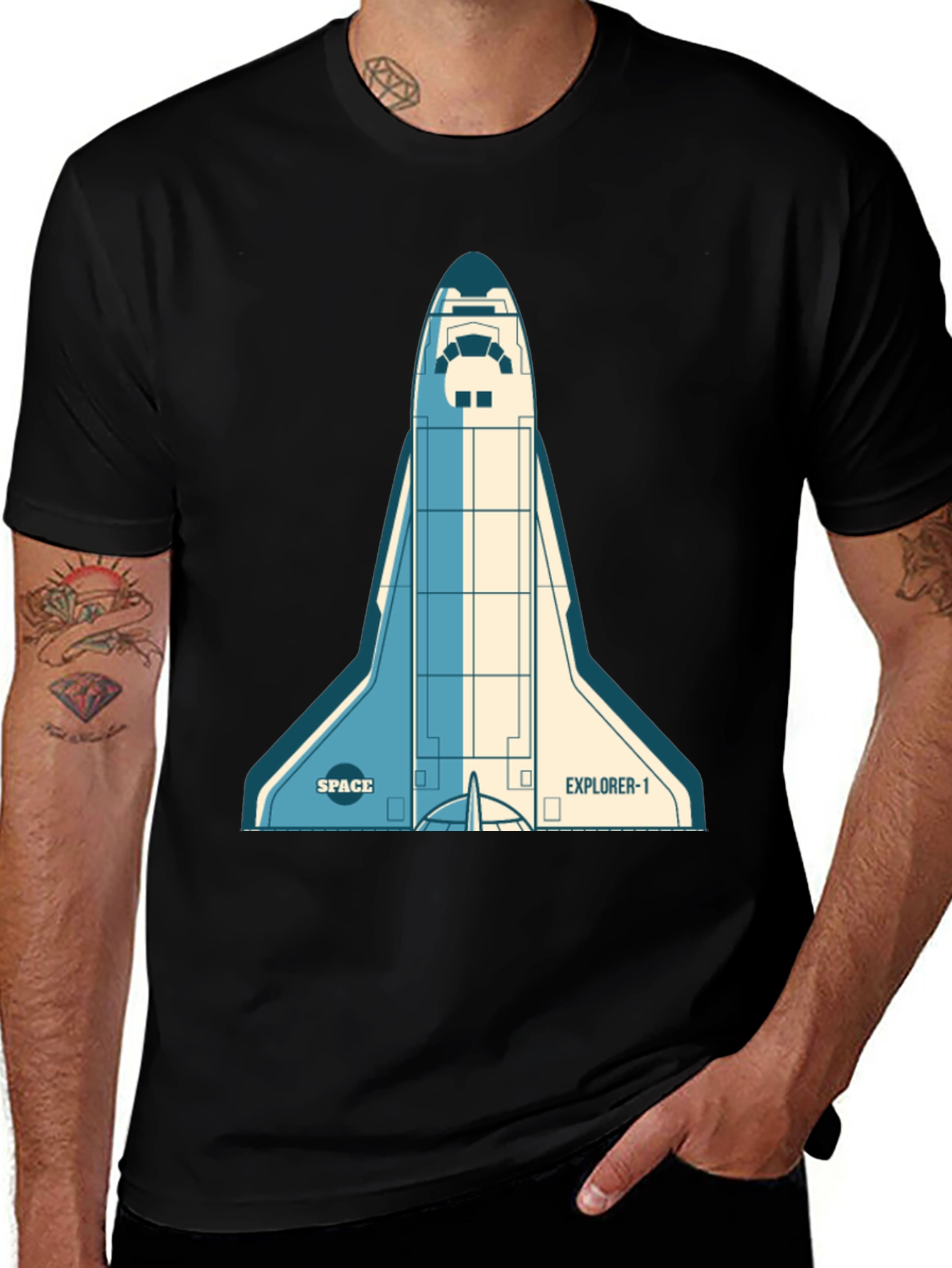 Space Explorer T-Shirt - Unique Design