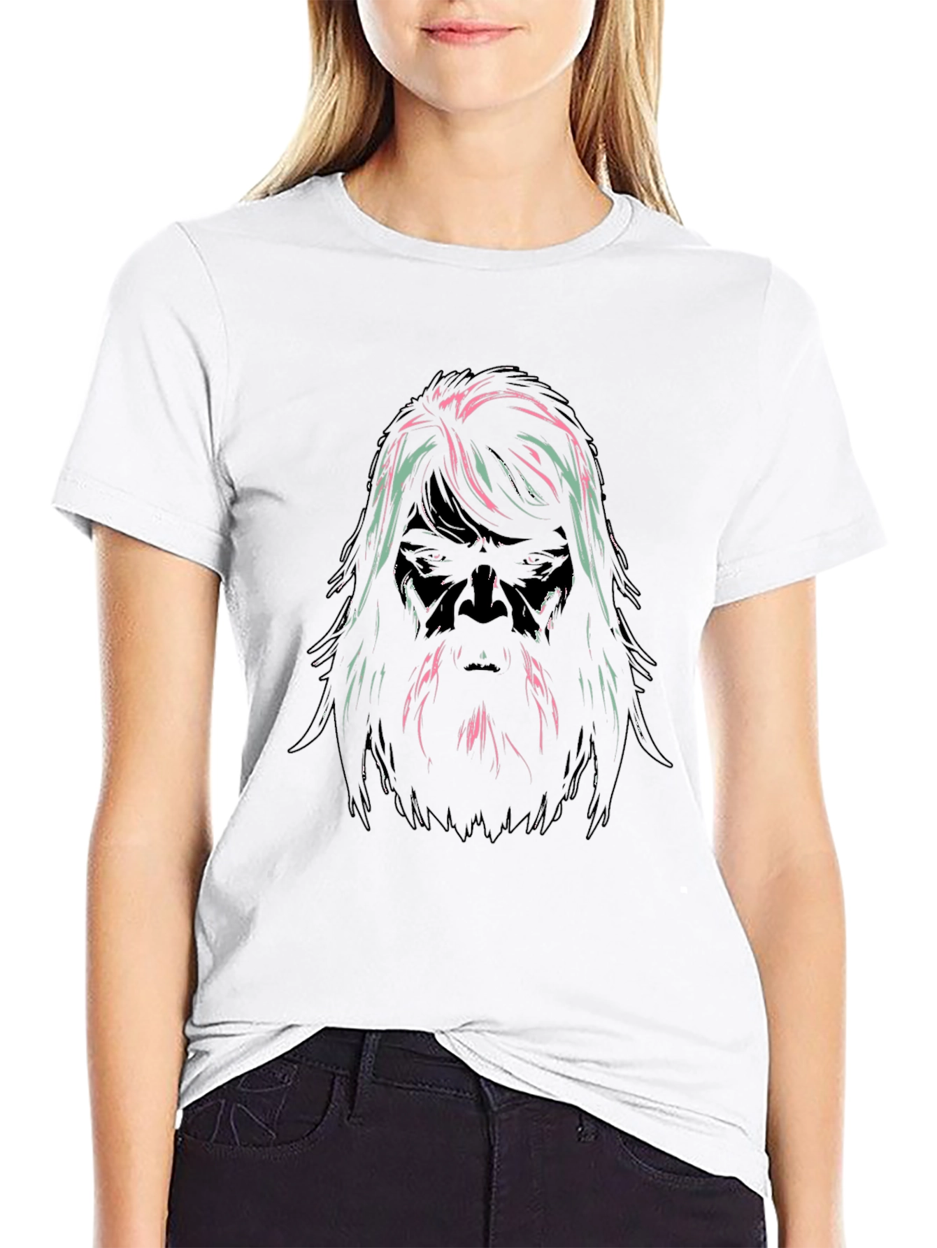Bigfoot Graphic Tee - Cool Sasquatch Design