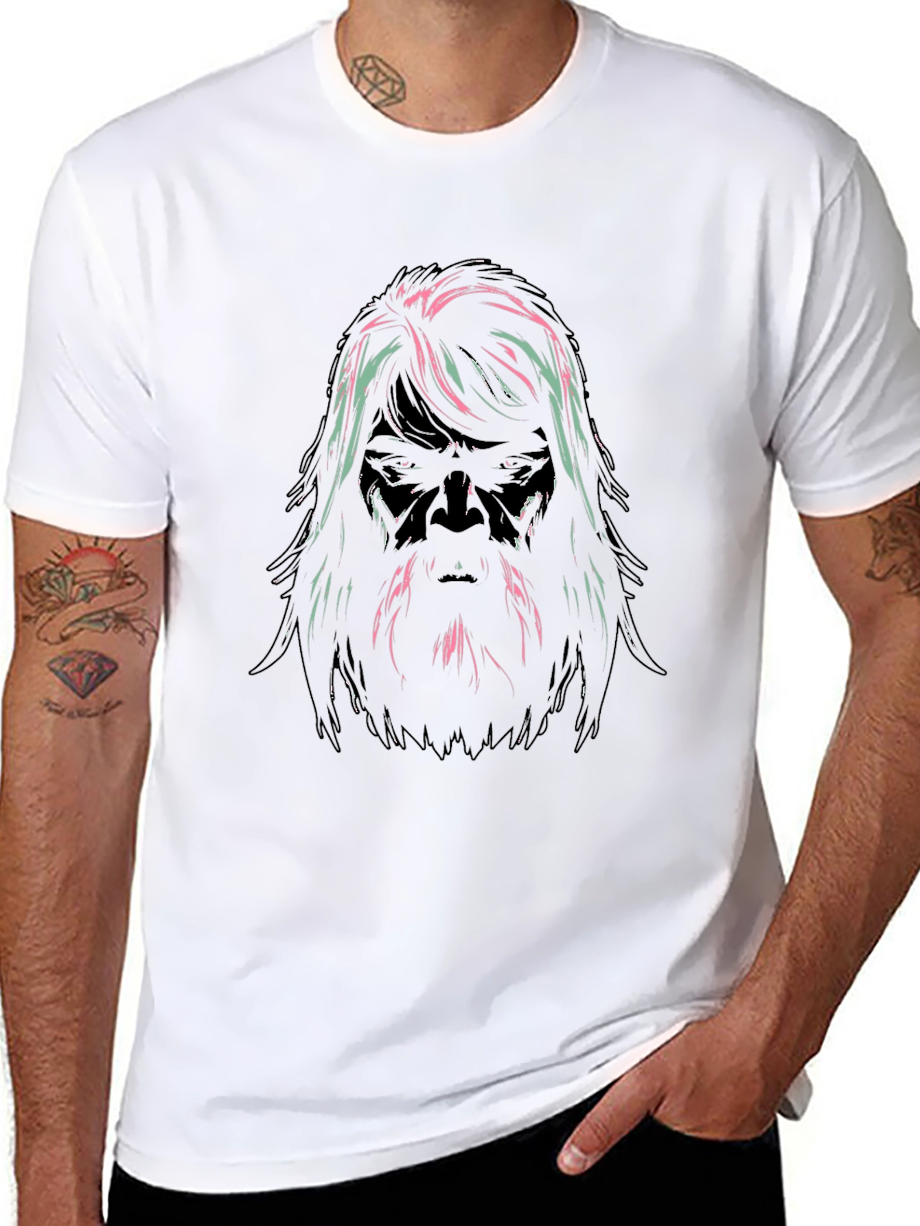 Bigfoot Graphic Tee - Cool Sasquatch Design