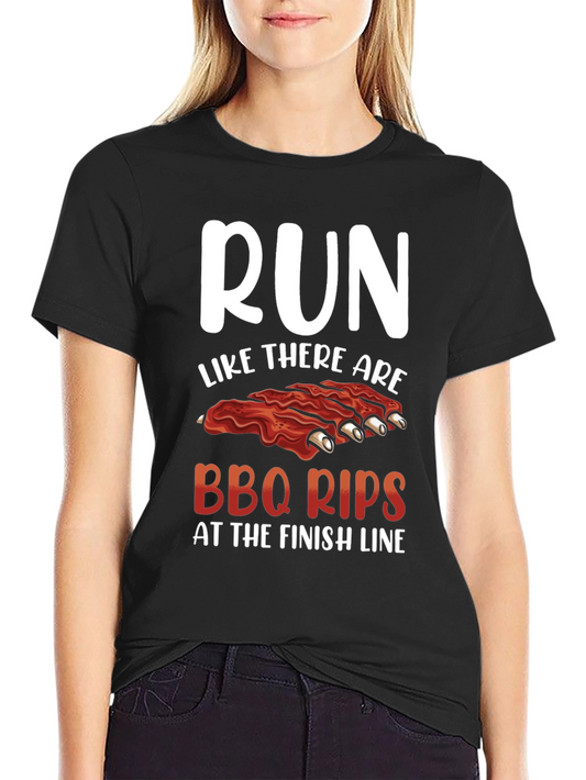 BBQ Ribs Run T-Shirt