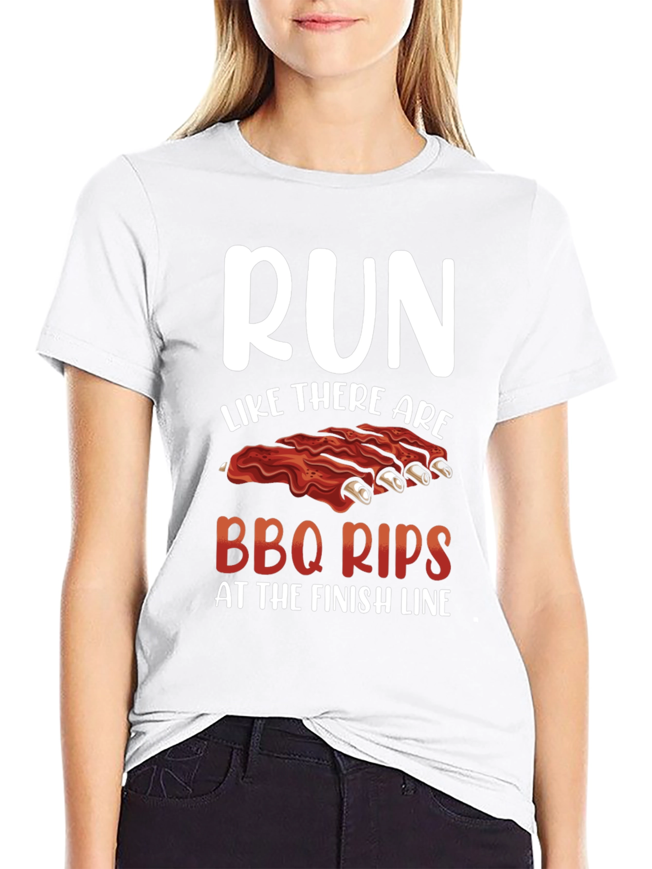 BBQ Ribs Run T-Shirt