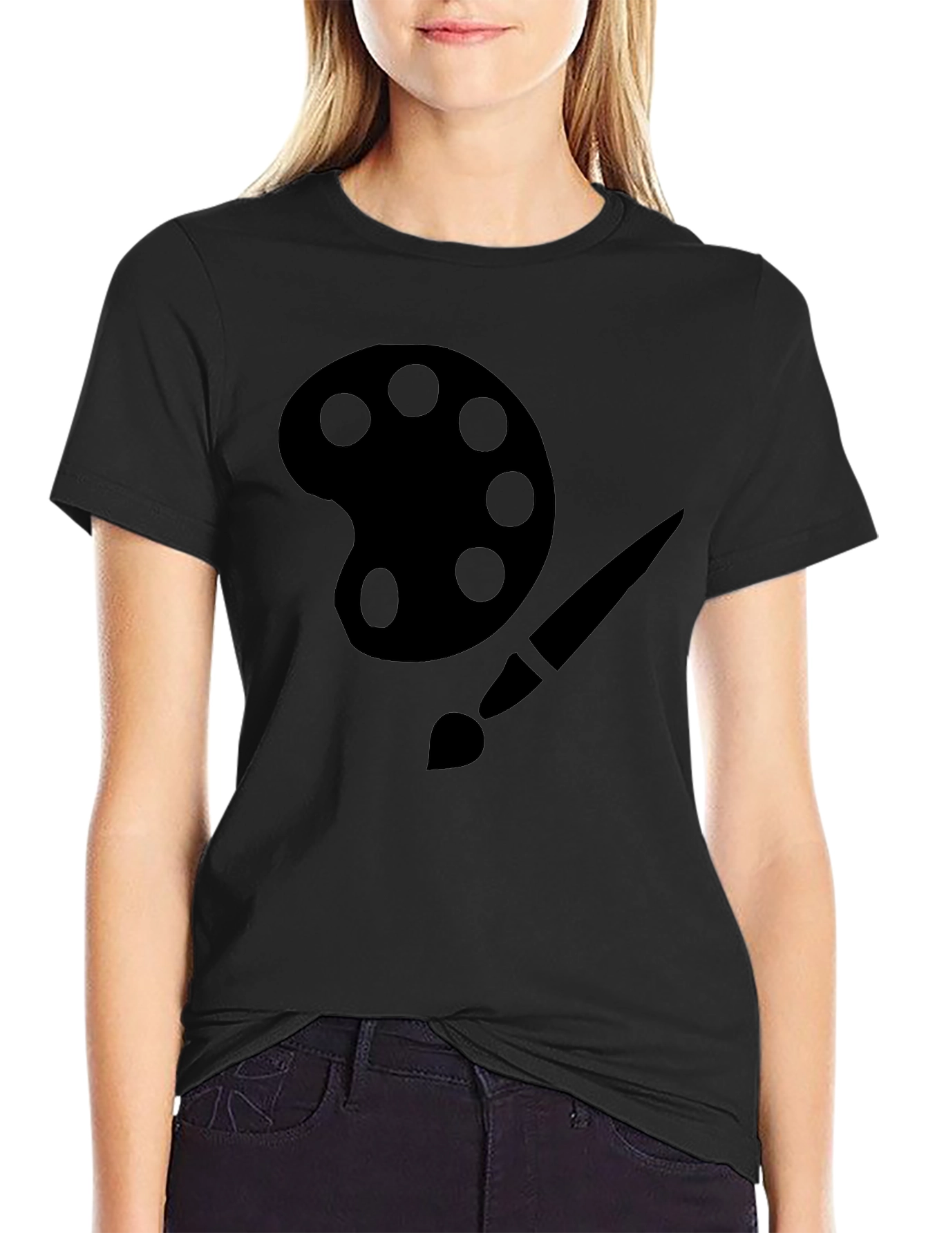 Artist Palette T-Shirt - Creative Design