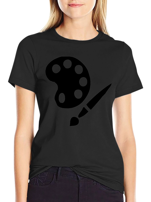 Artist Palette T-Shirt - Creative Design