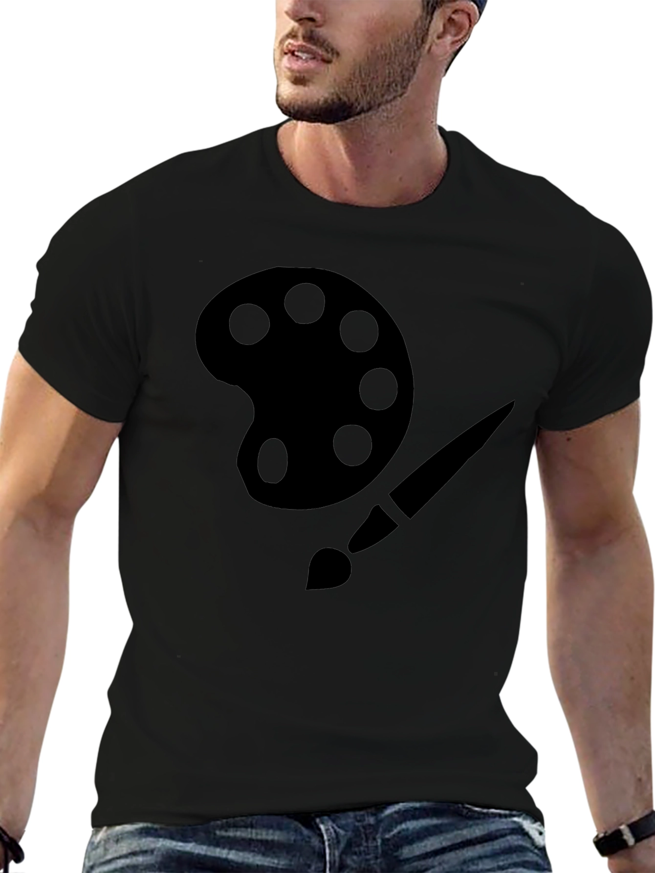 Artist Palette T-Shirt - Creative Design