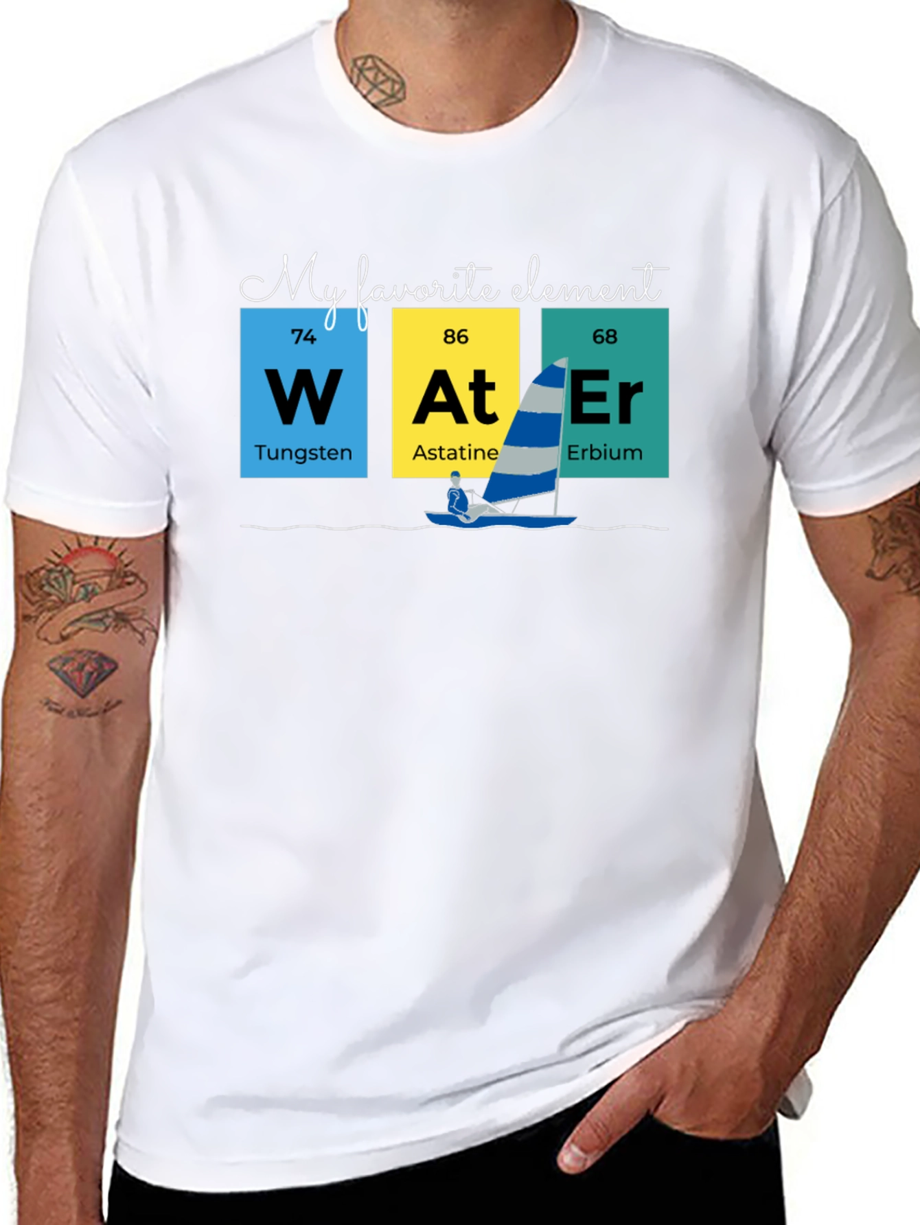 My Favorite Element T-Shirt - Water Science Tee
